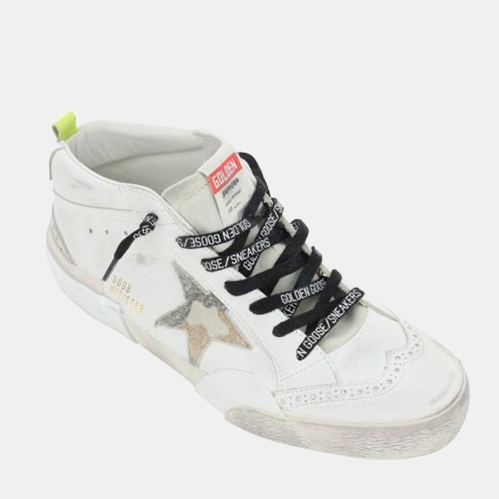 

Golden Goose white Mid Star Sneakers EU