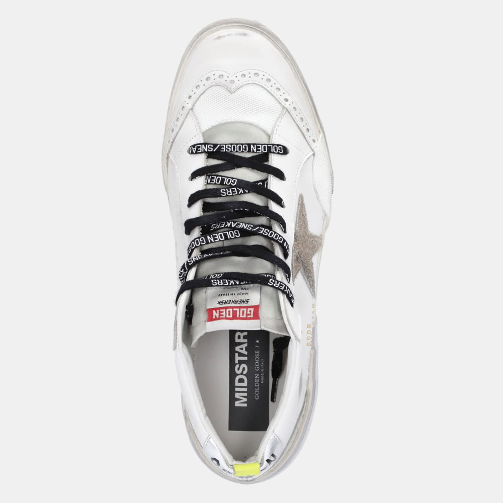 

Golden Goose White/Silver High-Top Sneaker Size EU