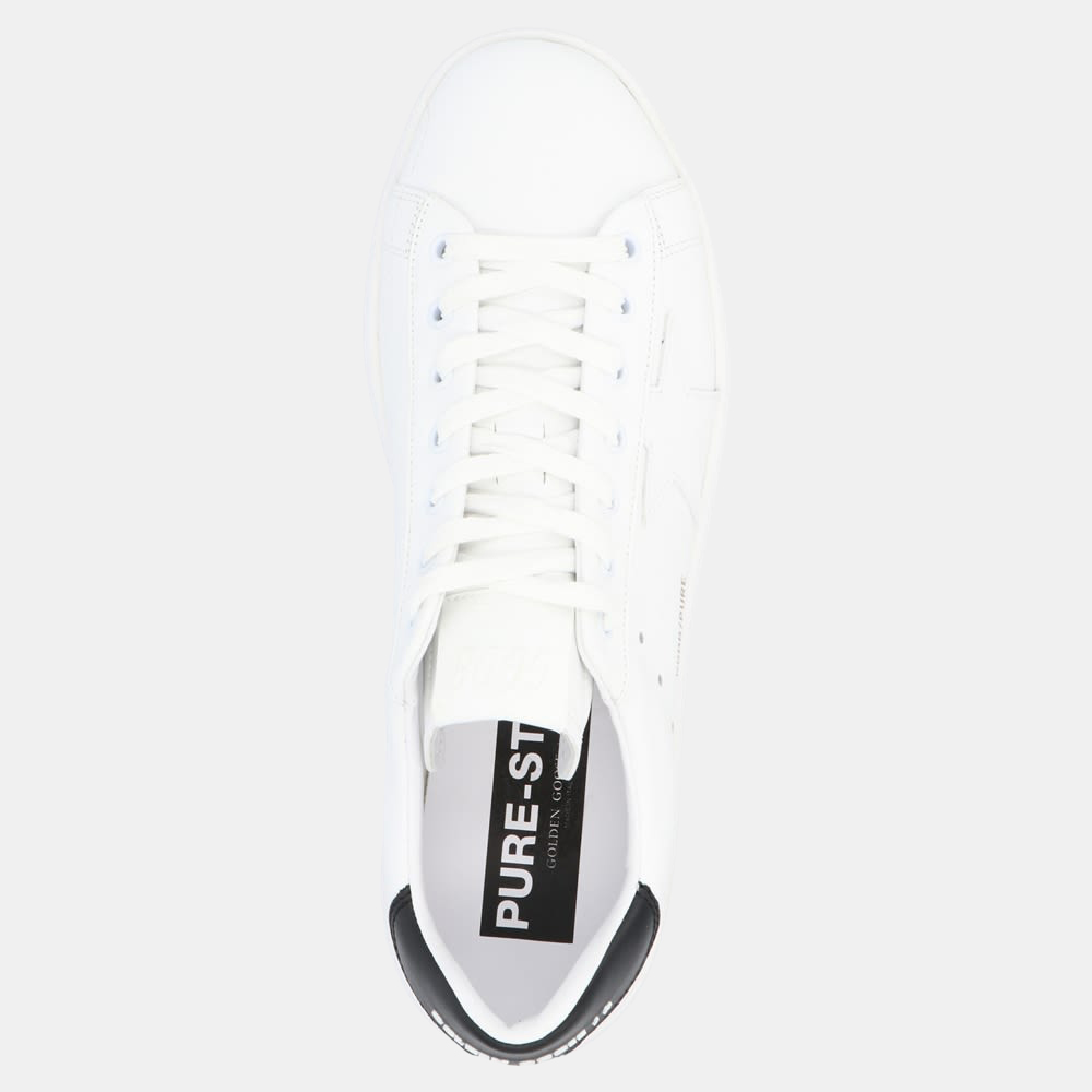 

Golden Goose White Pure-star Sneaker Size EU, Black