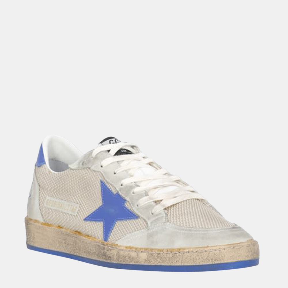 

Golden Goose White/Blue Ballstar Sneaker Size EU