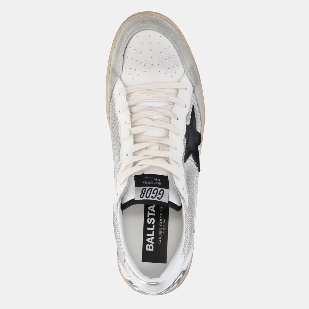 

Golden Goose White/Grey/Black BallStar Sneaker Size EU