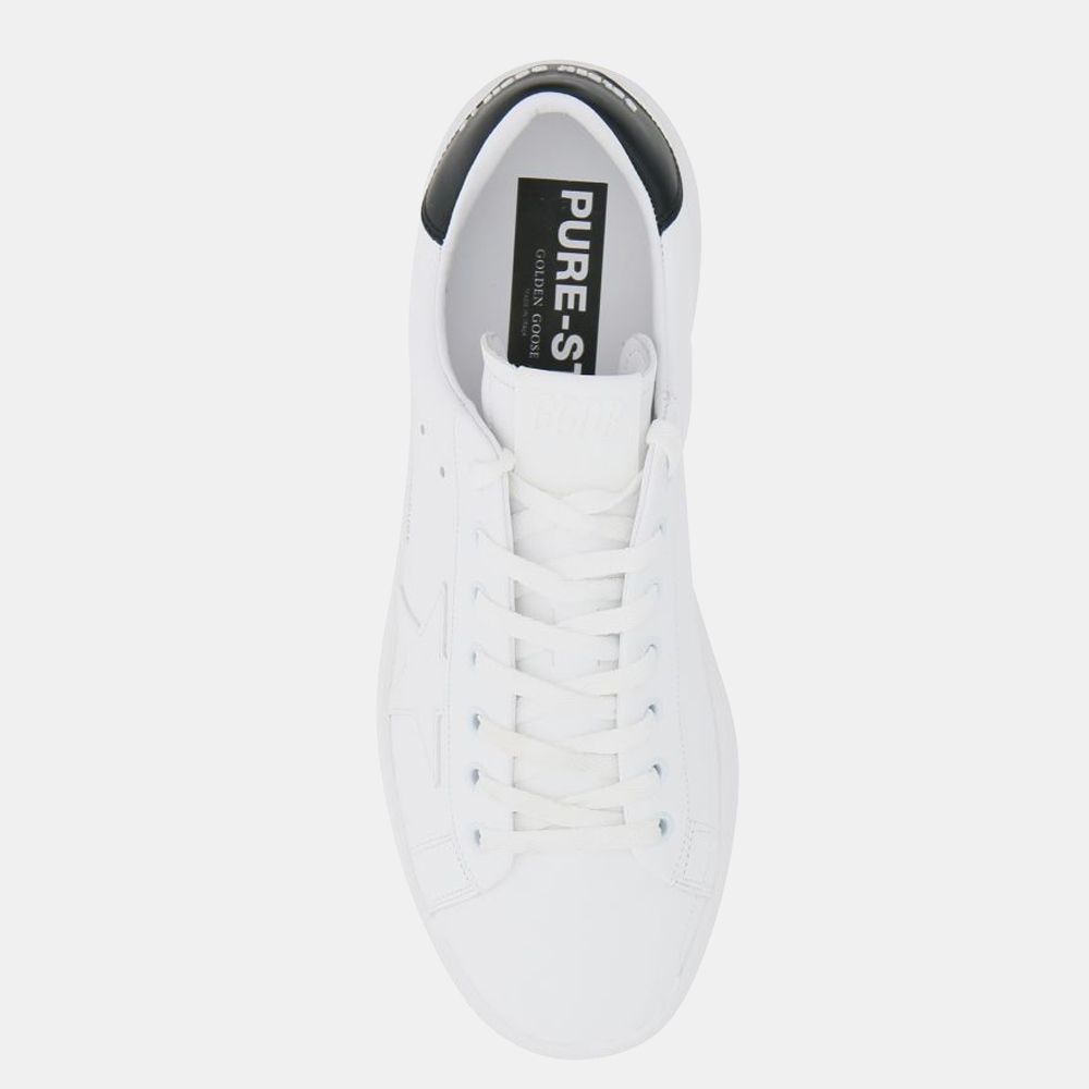 

Golden Goose White Calfskin Leather Pure Star Sneakers Size EU