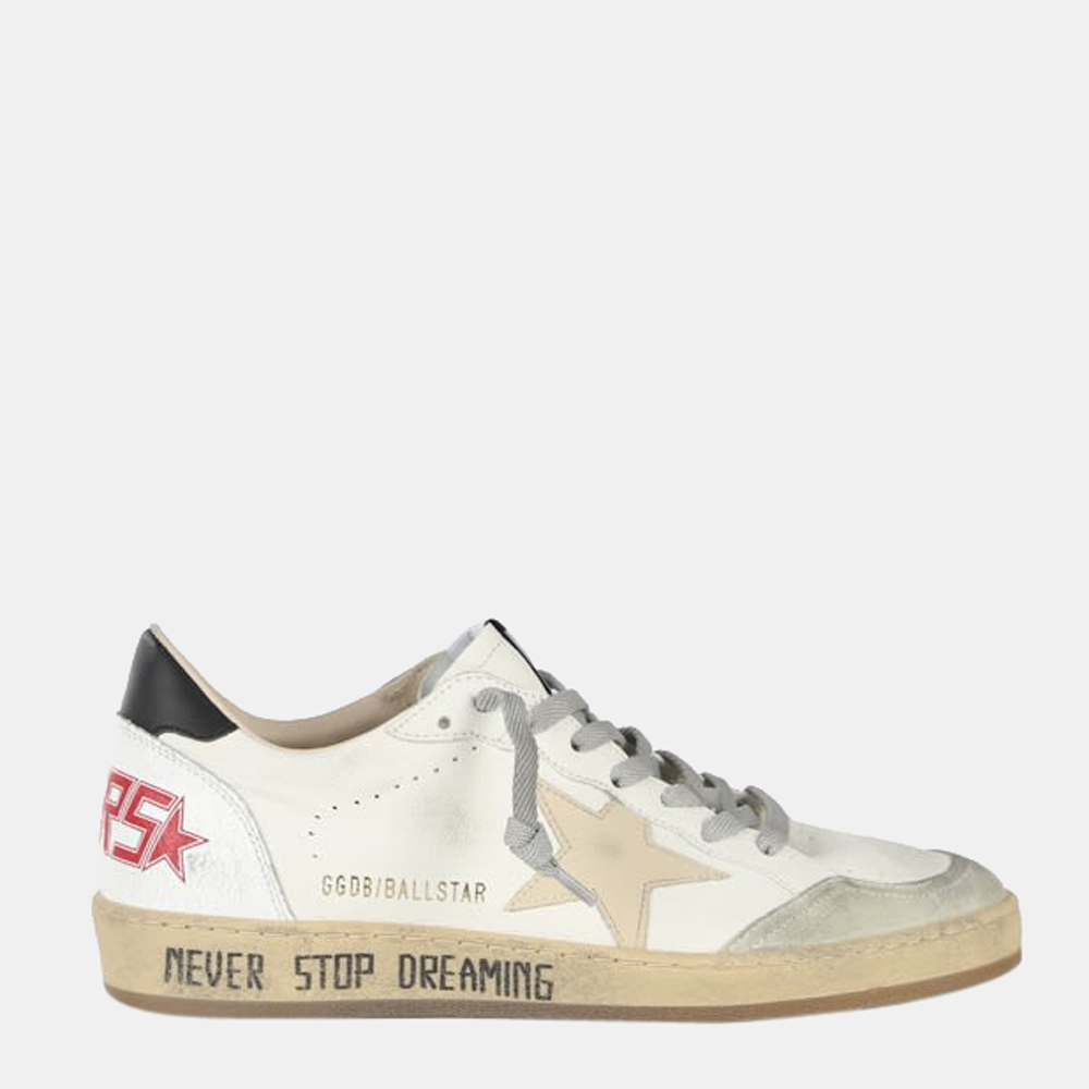 

Golden Goose White Ballster Sneaker Size EU