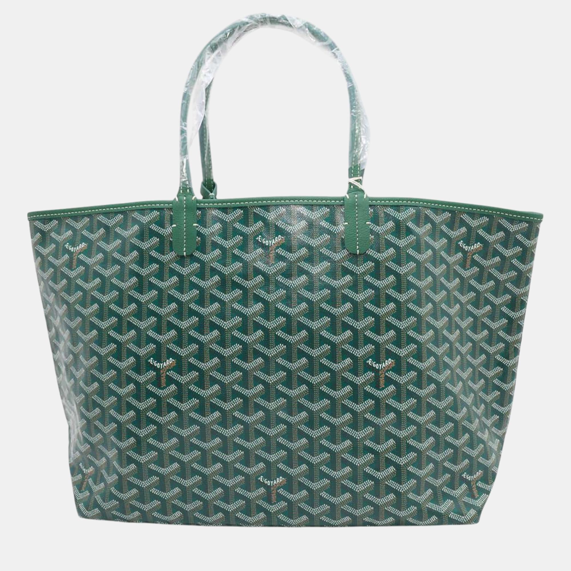 

Goyard Saint Louis Green Pvc Leather Size Pm