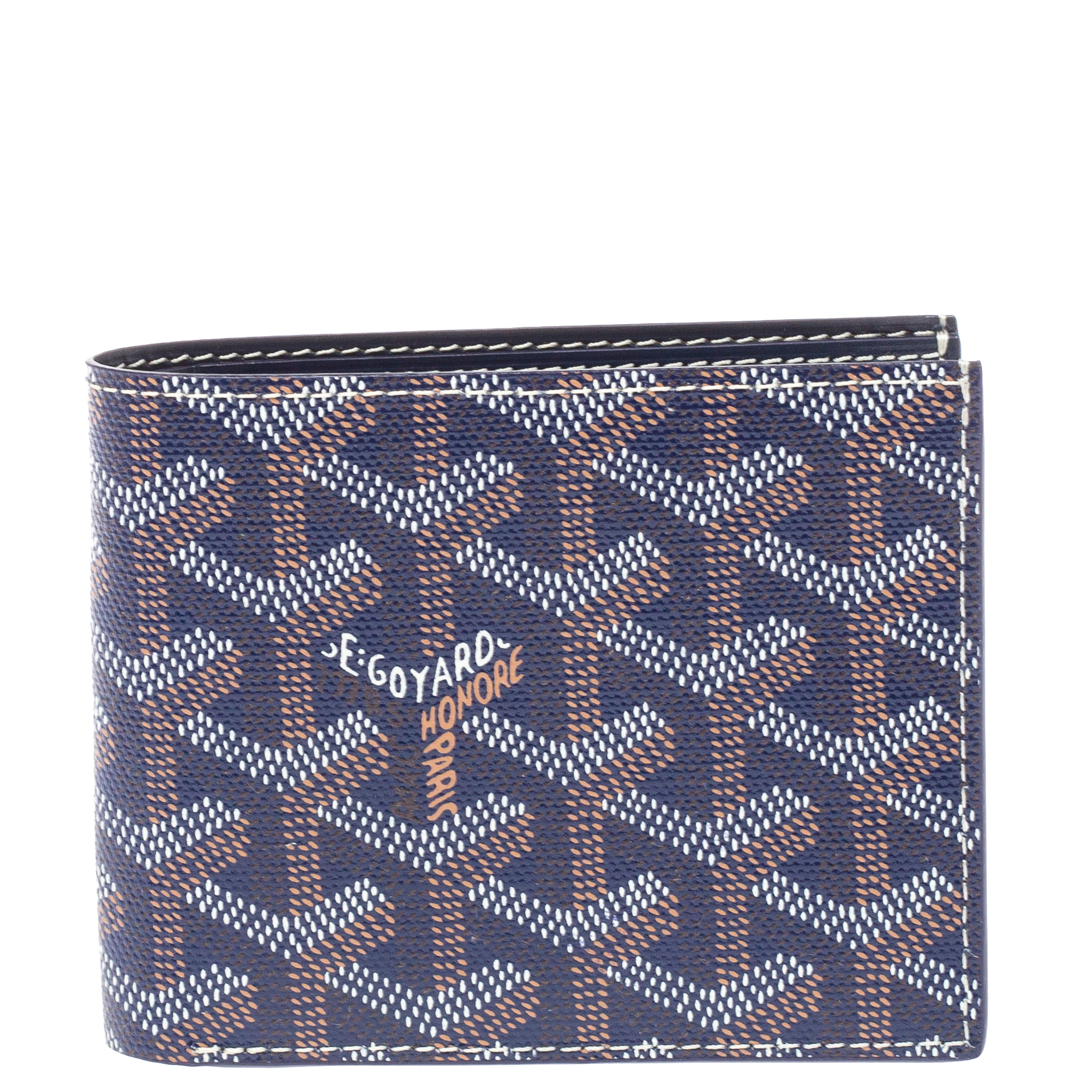 Goyard Victoire Wallet (Navy Blue), Luxury, Bags & Wallets on