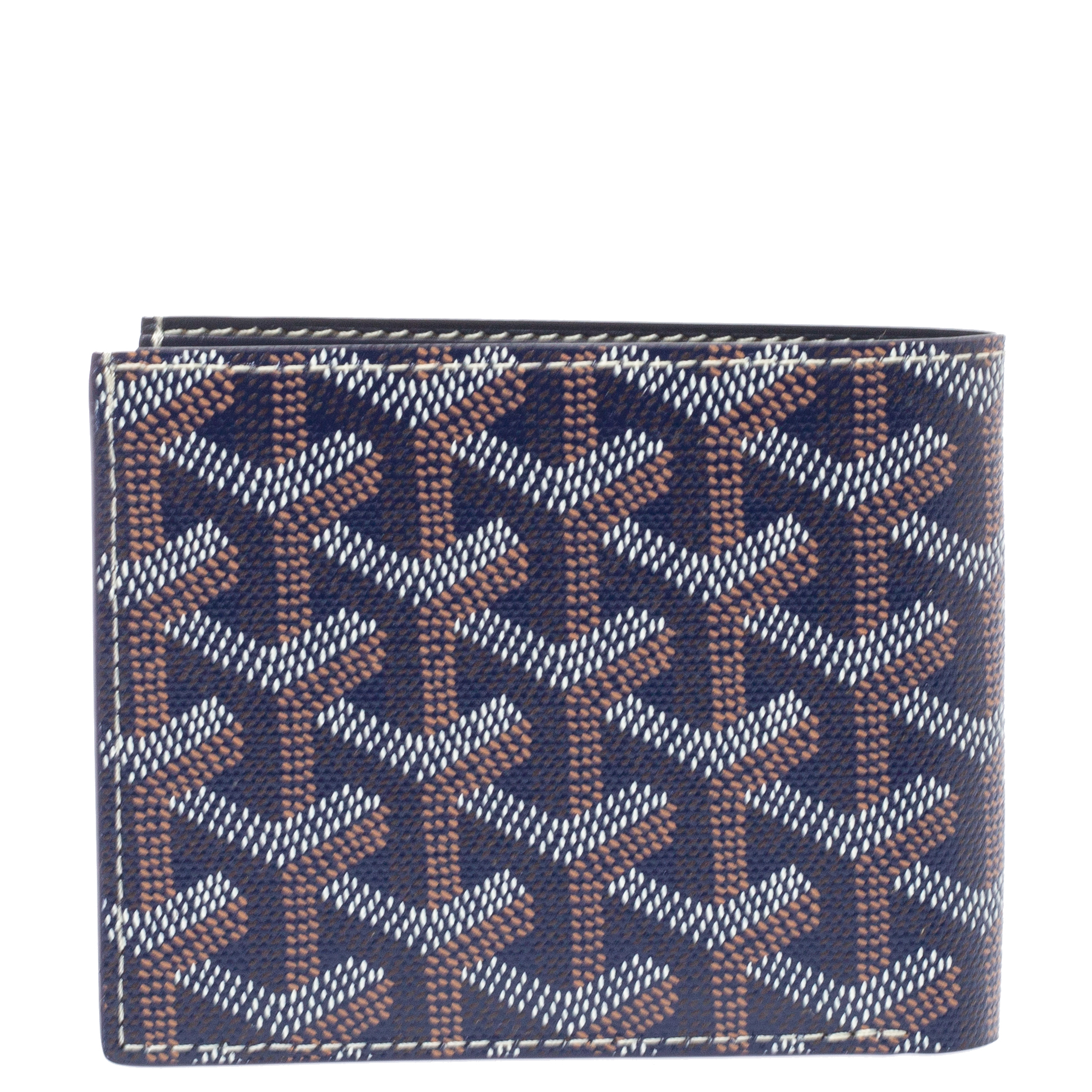 Goyard Victoire Wallet (Blue) bifold Bi-fold wallet/leather/bill  compartment
