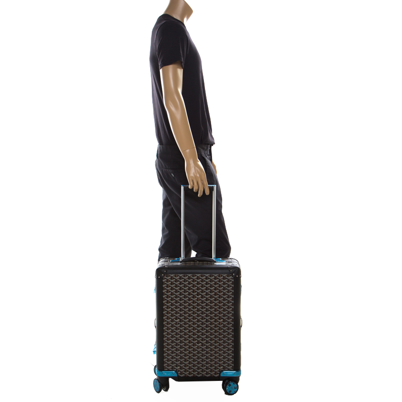 Goyard Aba Bourget Suitcase Goyardine Black The Accessory Circle – The  Accessory Circle by X Terrace