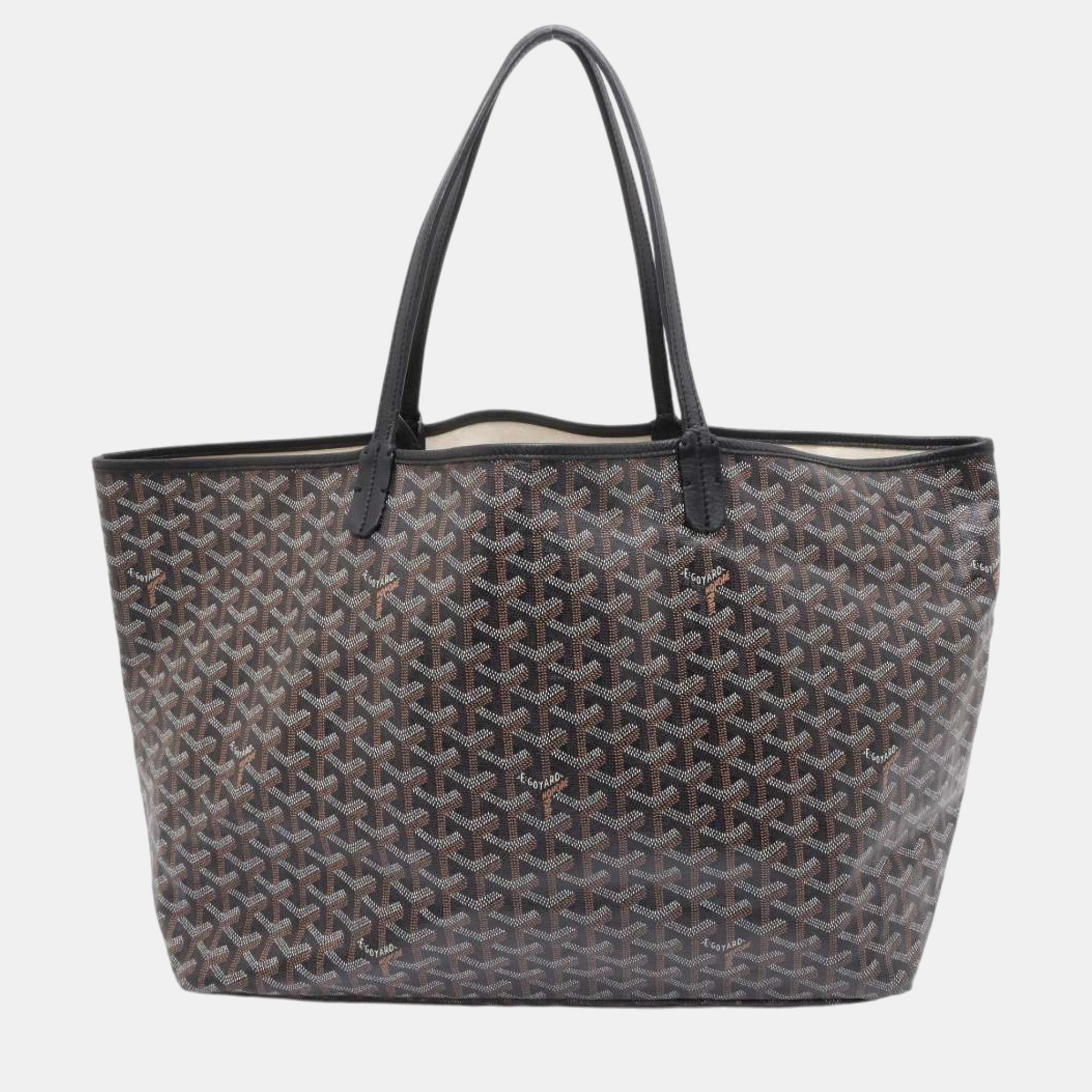 

Goyard Saint Louis Black PVC Leather Size GM