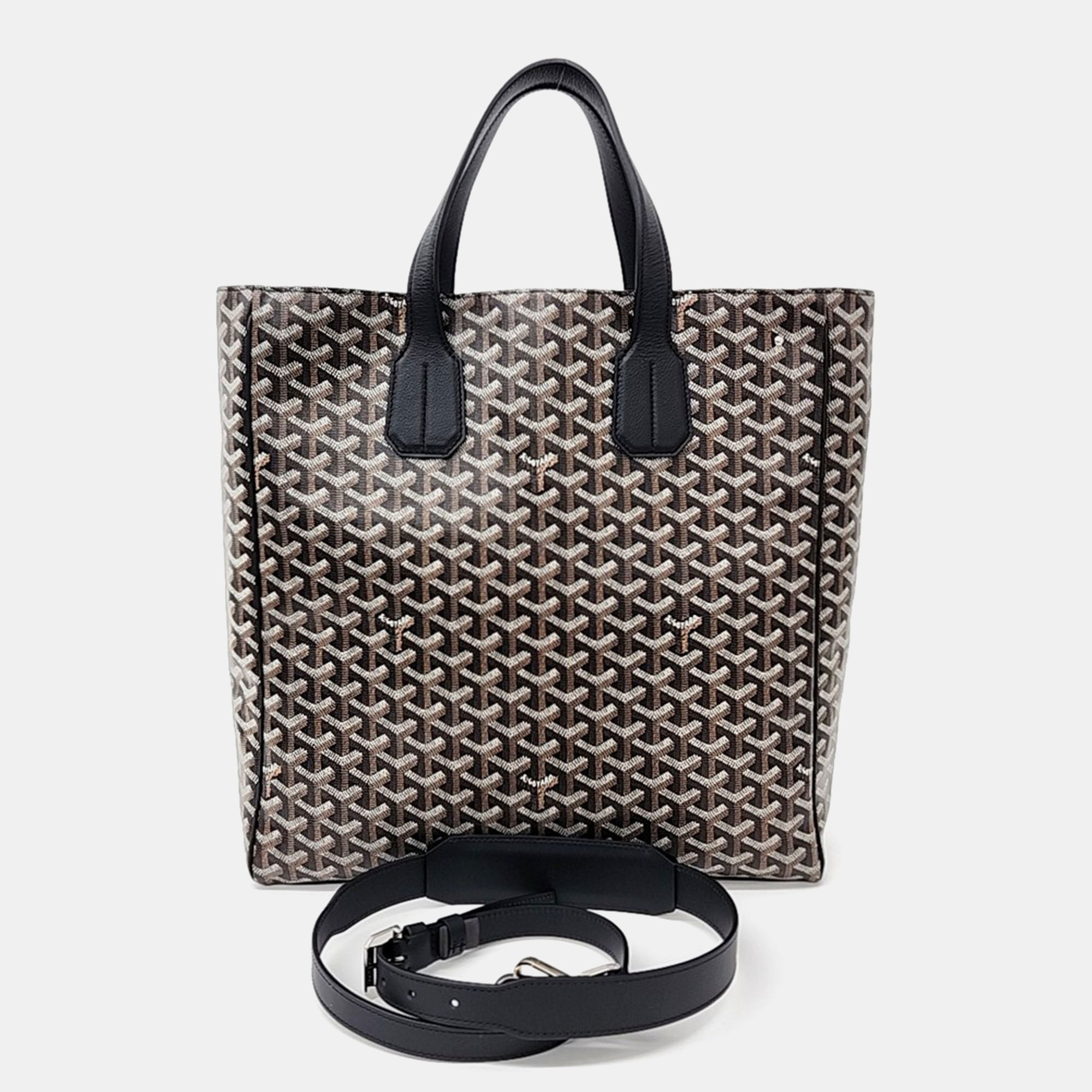 

Goyard Black PVC Voltaire Bag