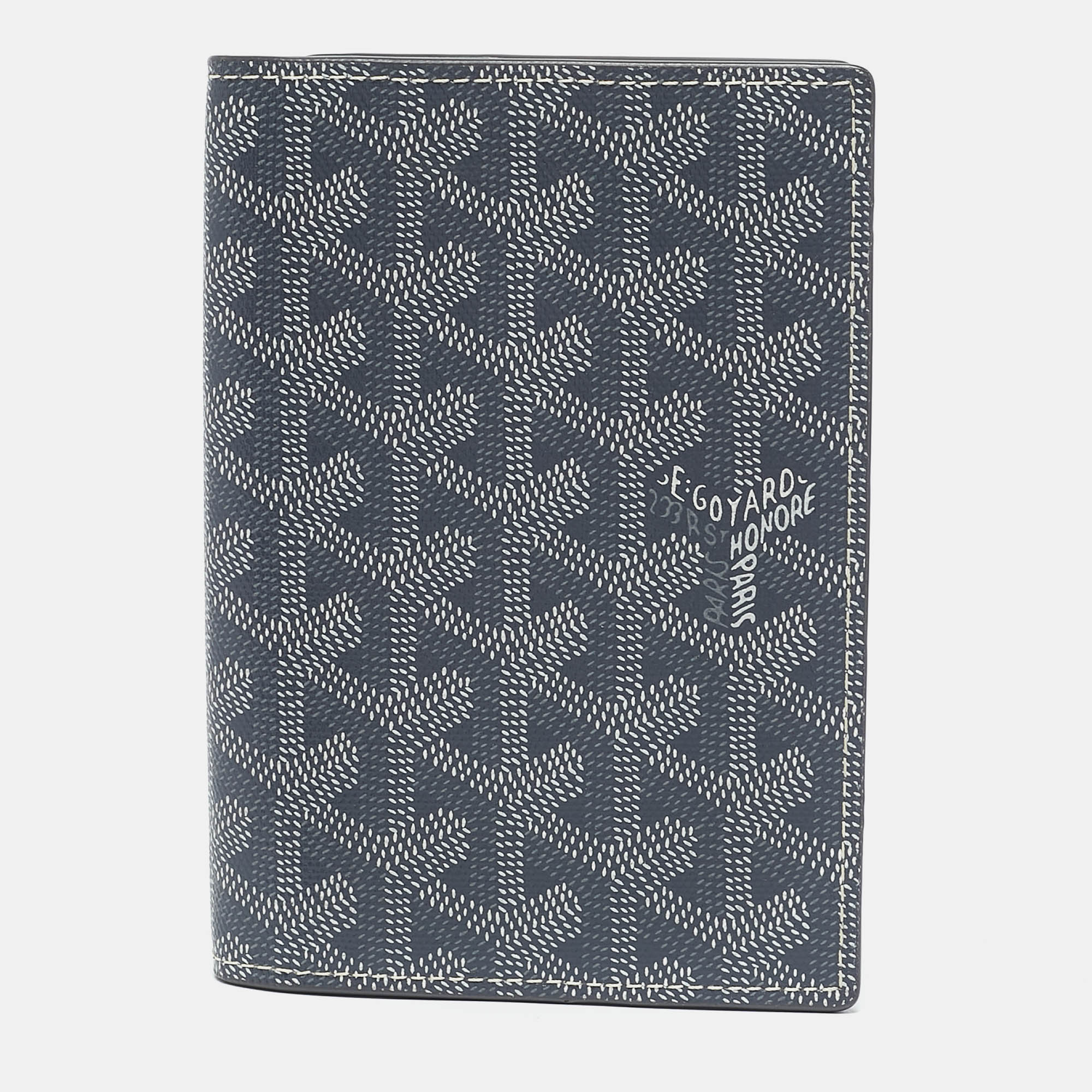 

Goyard Grey Goyardine Coated Canvas Pocket Organizer