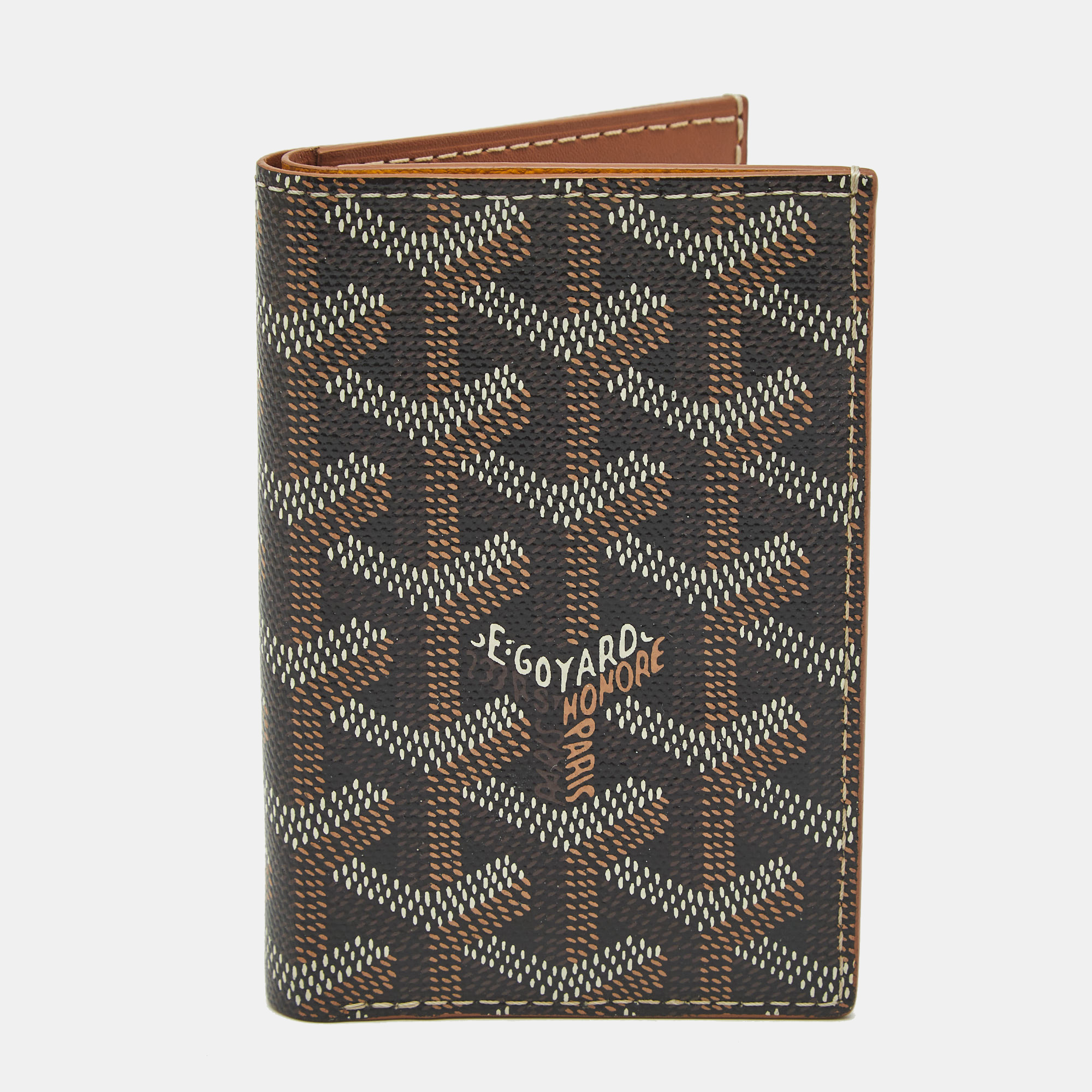 

Goyard Brown Goyardine Coated Canvas Saint Pierre Card Holder