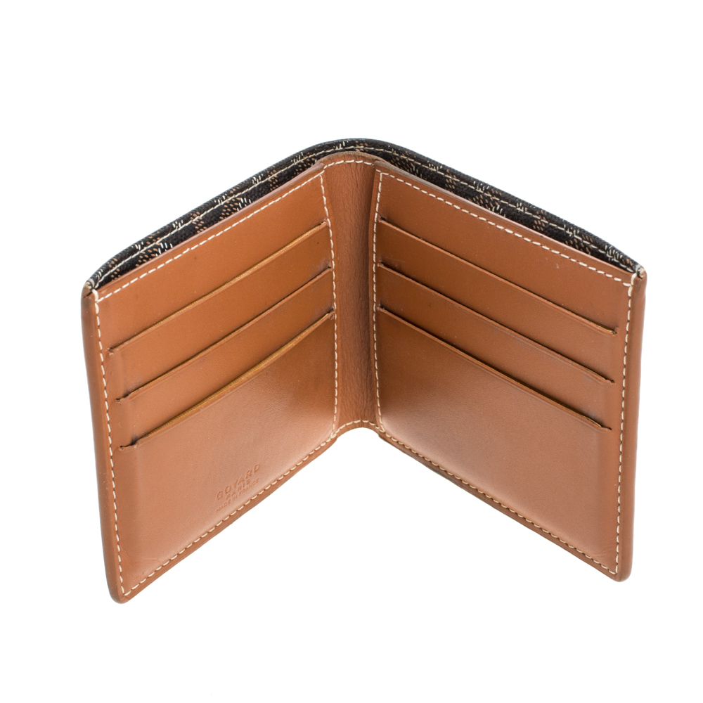 

Goyard Brown Coated Canvas Victoire Bifold Wallet