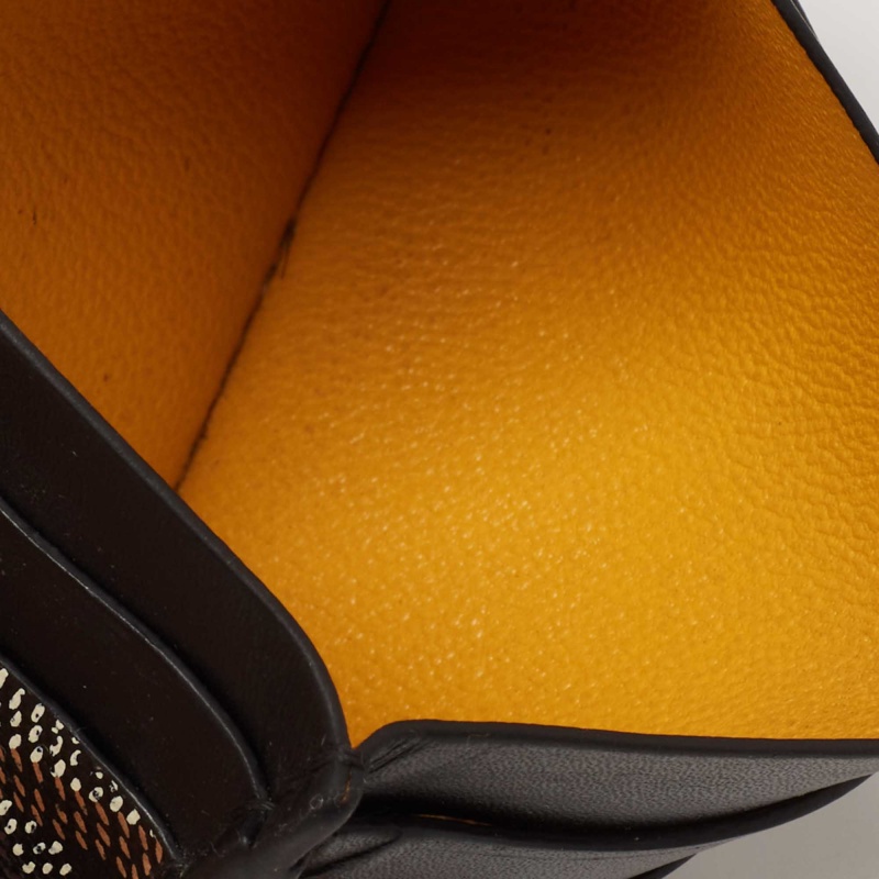 

Goyard Black Goyardine Coated Canvas and Leather Saint Sulpice Card Holder