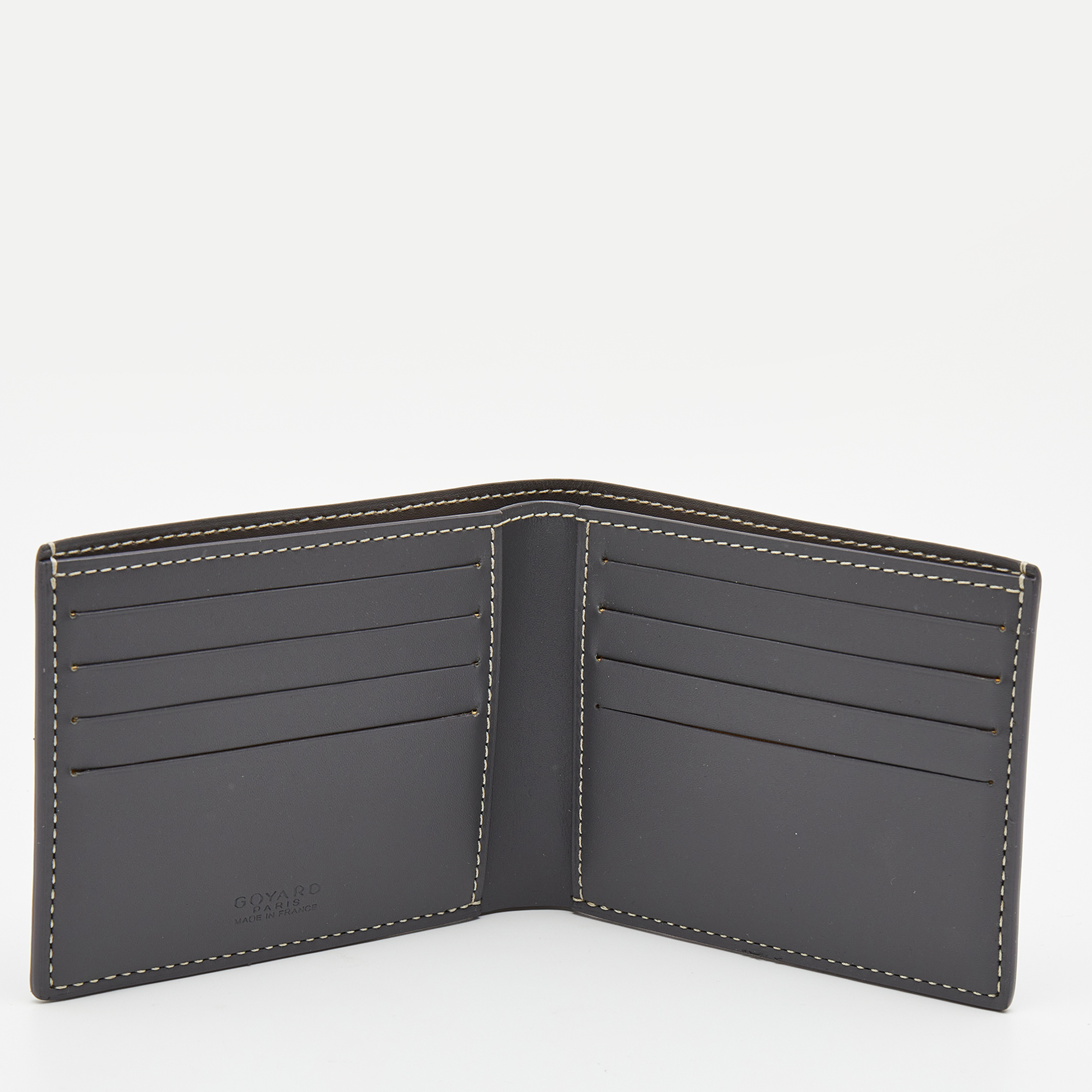 

Goyard Grey Goyardine Coated Canvas Victoire Bifold Wallet