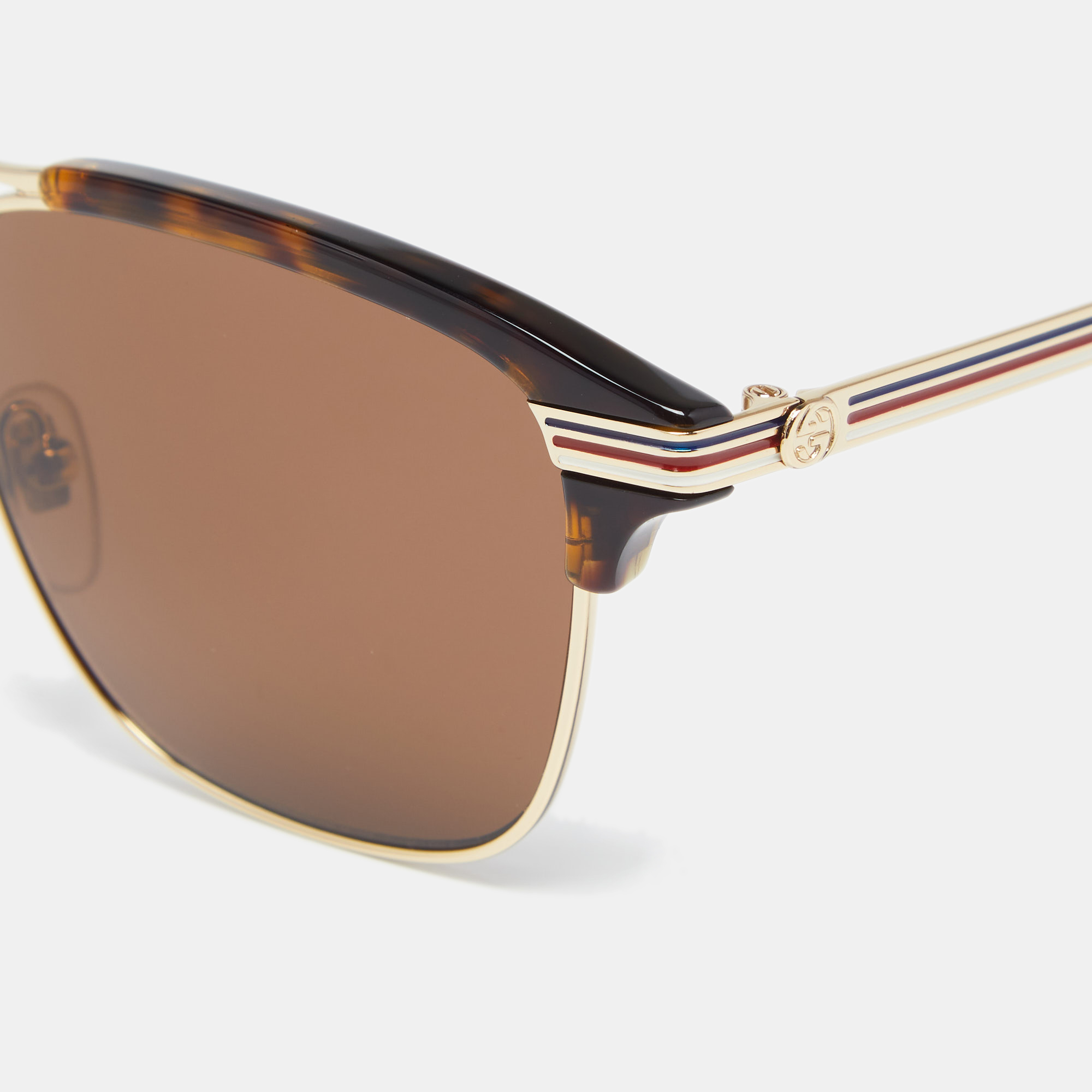 

Gucci Brown Havana / Brown GG0241S Square Sunglasses