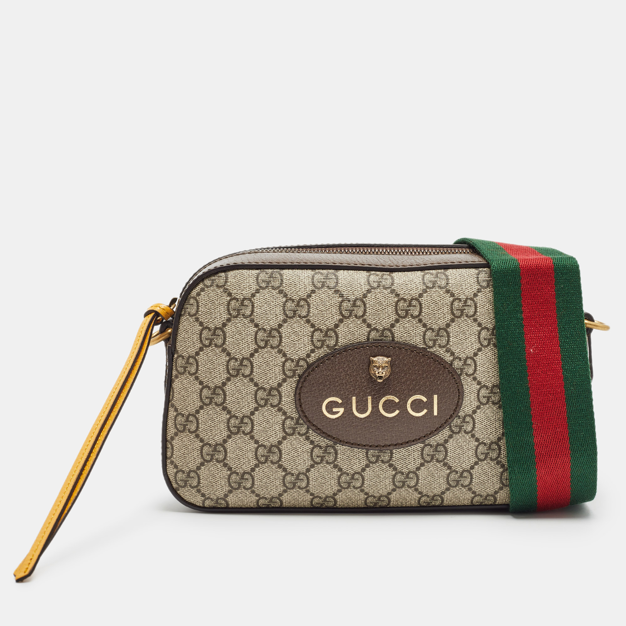

Gucci Beige/Ebony GG Supreme Canvas Neo Vintage Messenger Bag