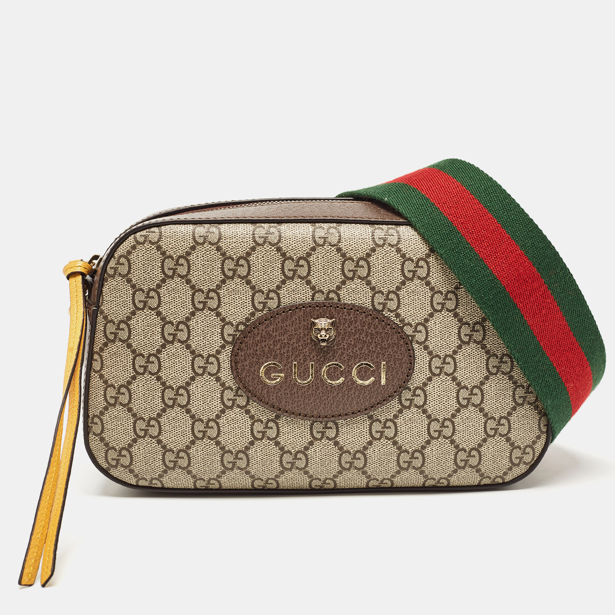 

Gucci Beige/Ebony GG Supreme Canvas Neo Vintage Messenger Bag