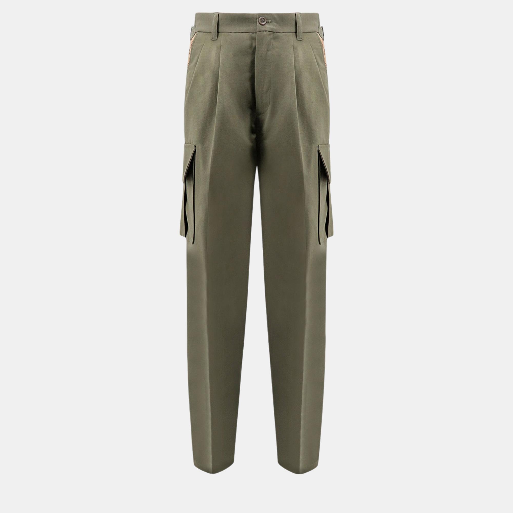 

Gucci Green Cotton Cargo Trouser