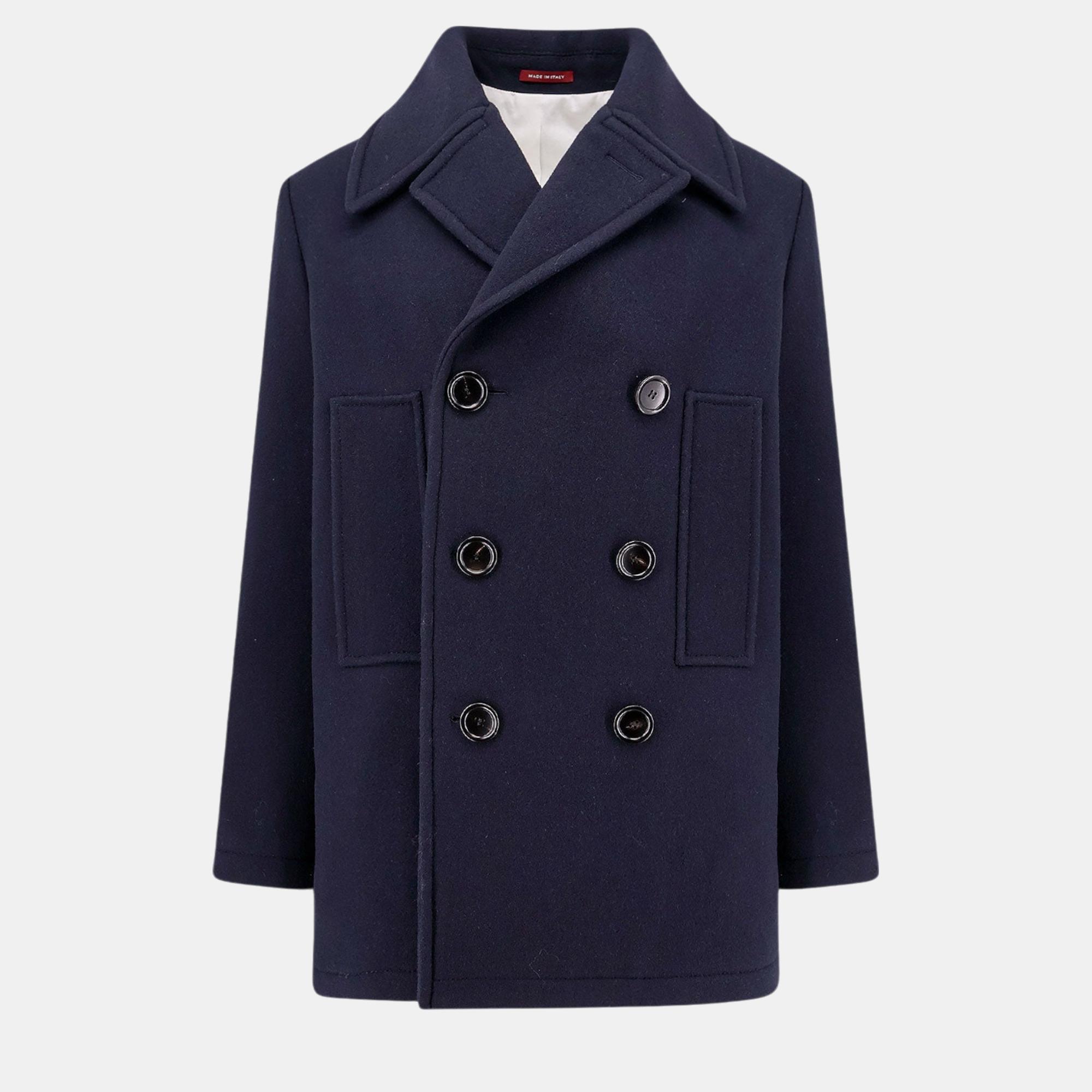 

Gucci Blue Wool Peacoat