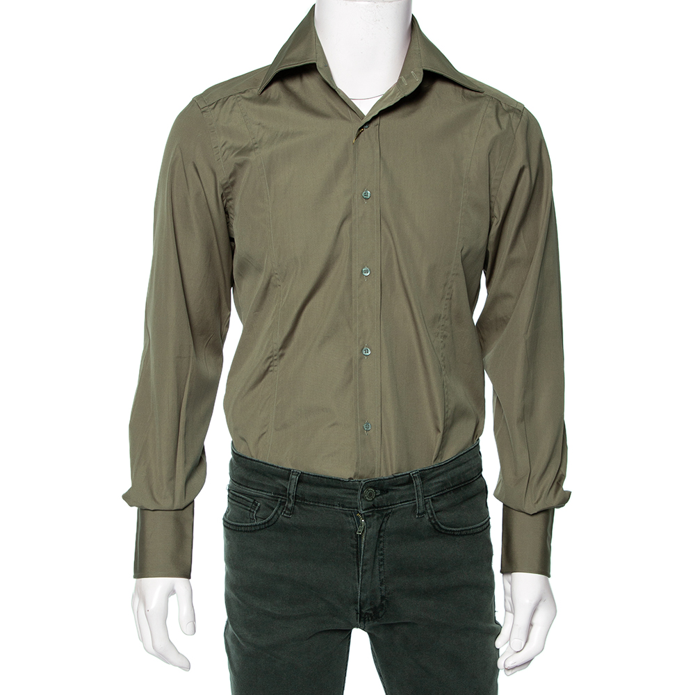 olive green gucci shirt