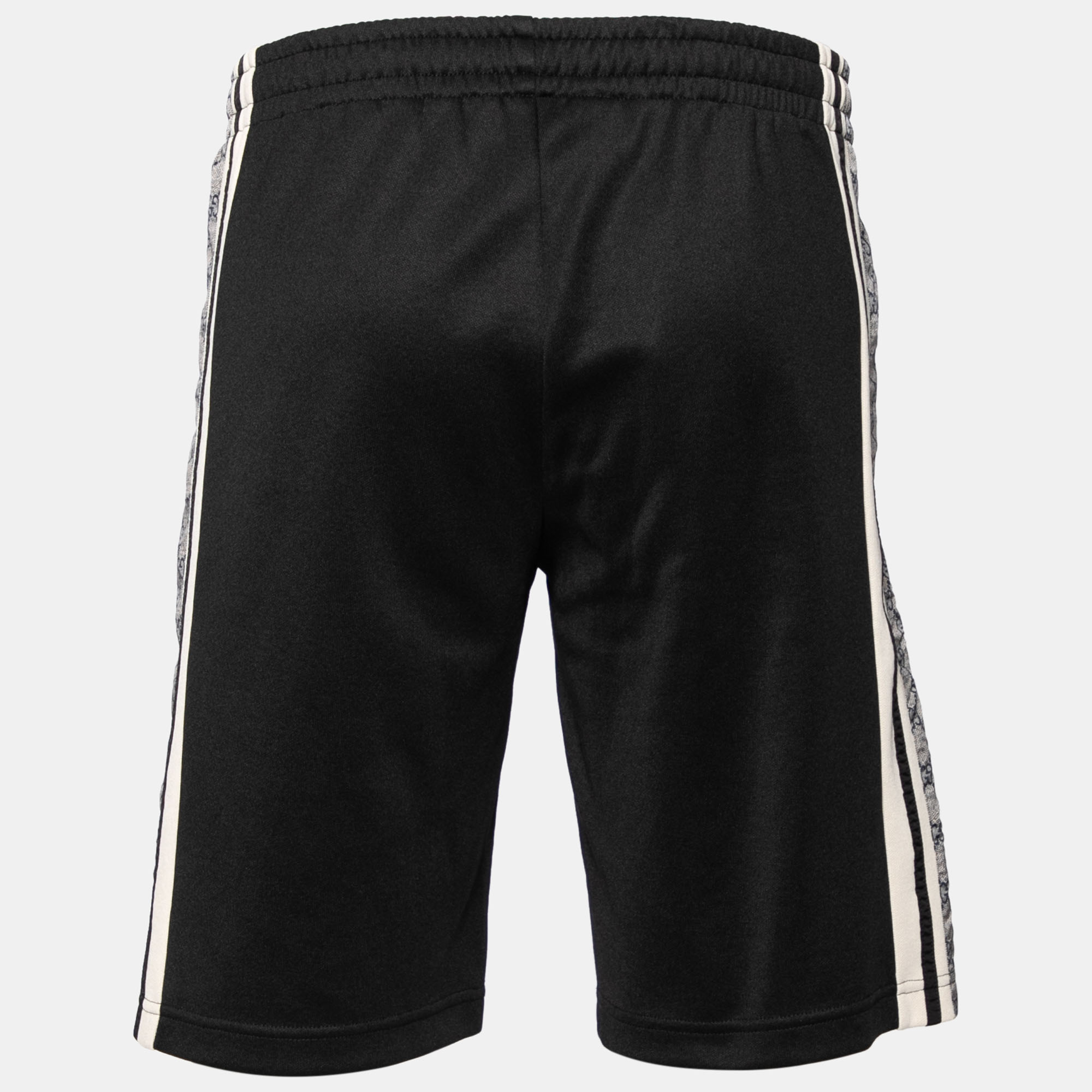 

Gucci Black Jersey GG Supreme Trimmed Basketball Shorts