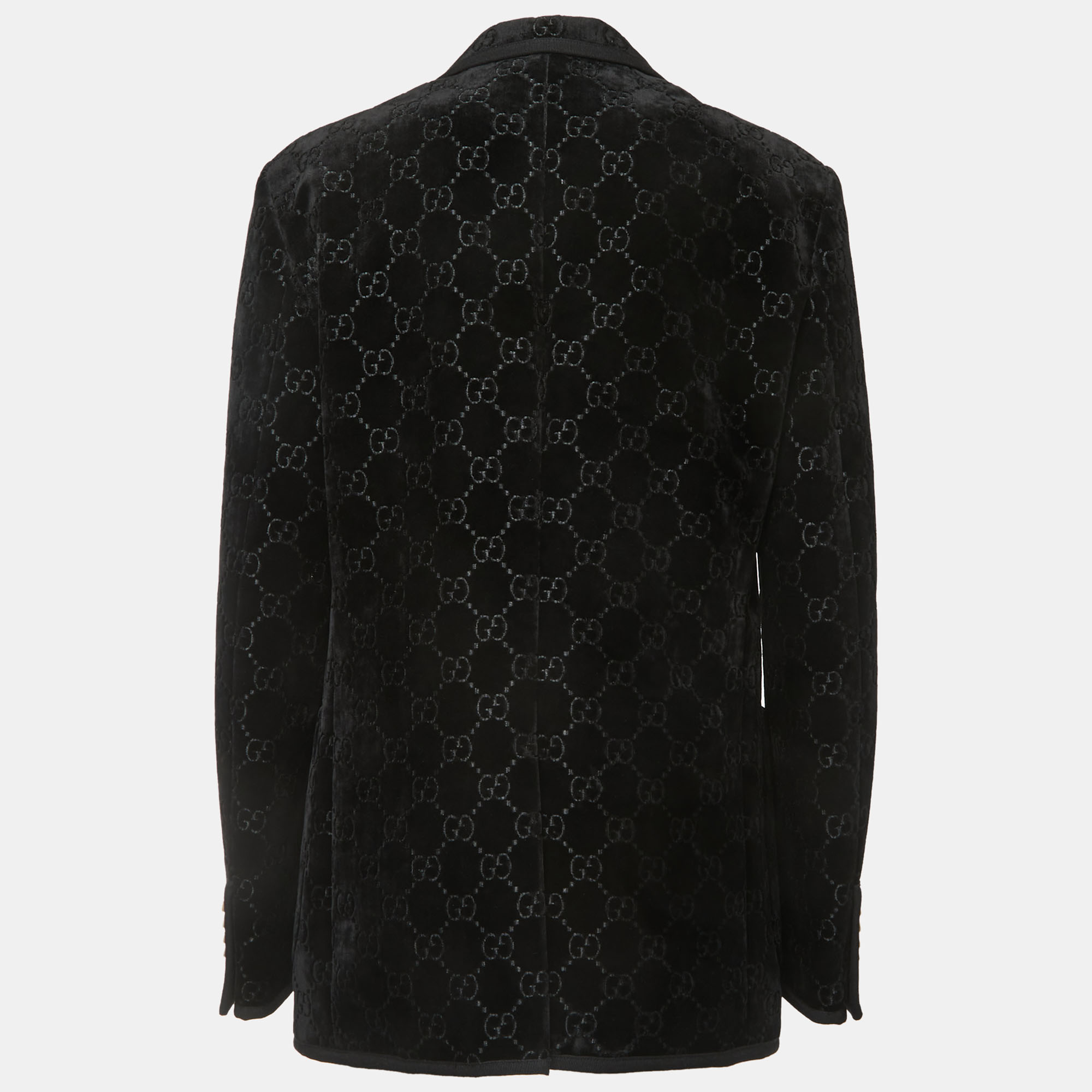 

Gucci Black GG Supreme Jacquard Jacket