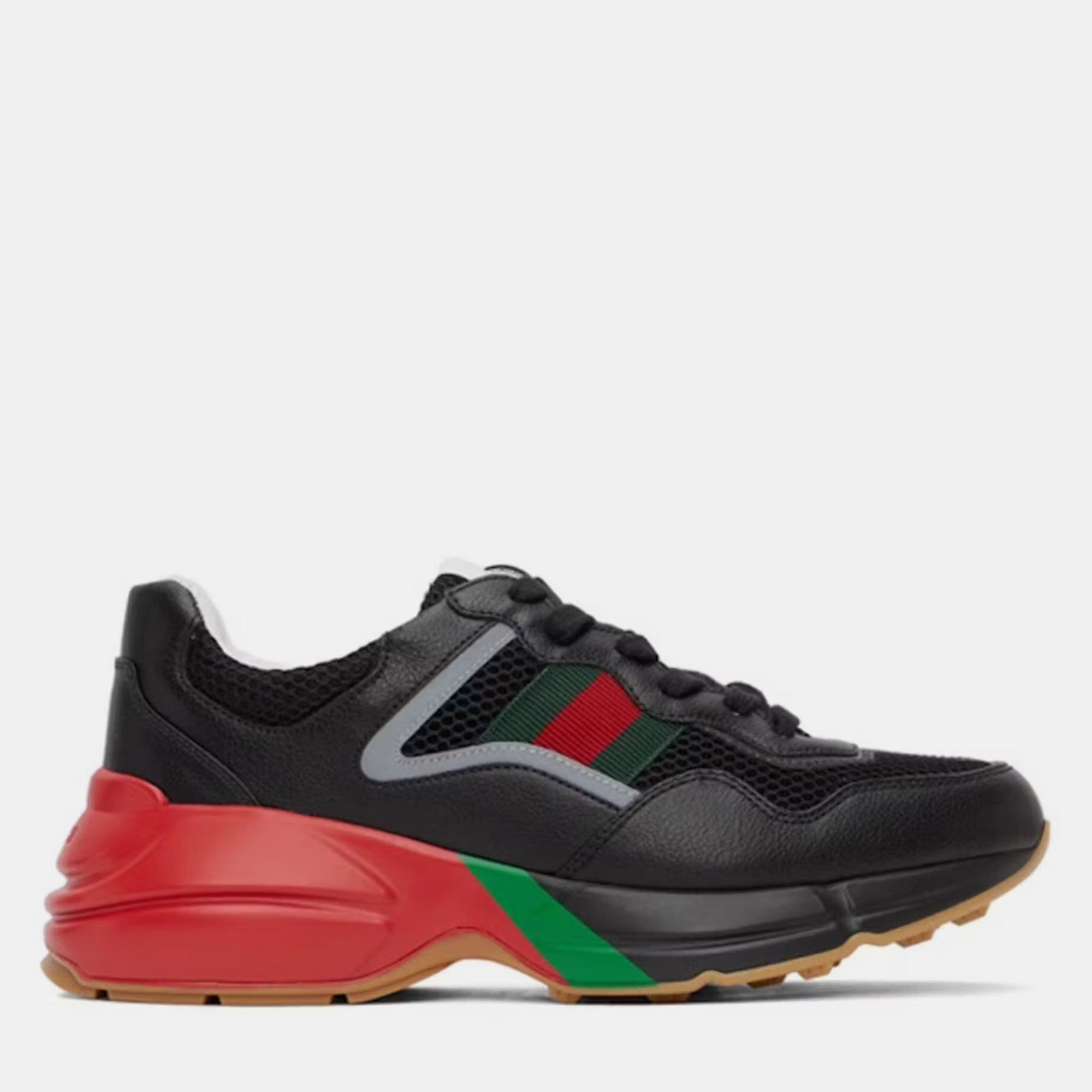 

Gucci Black/Red/Green Rhyton Sneaker EU