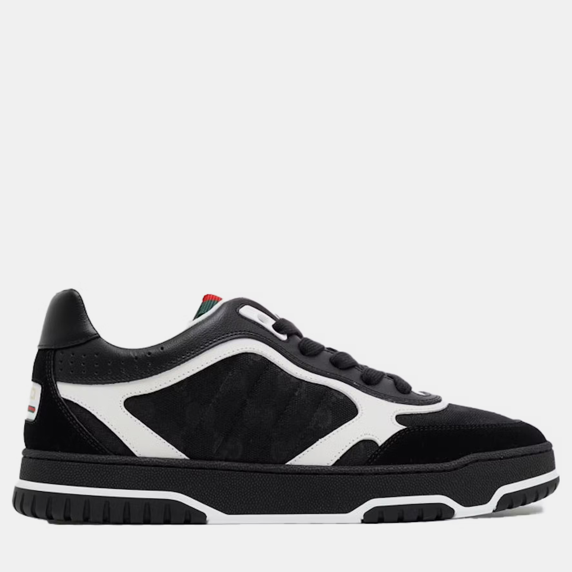 

Gucci Black/White Re-Web Sneaker EU