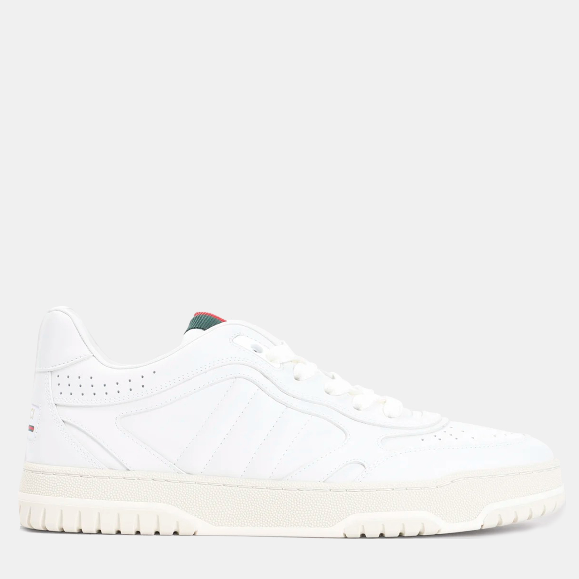 

Gucci White Leather Re-web Sneakers EU