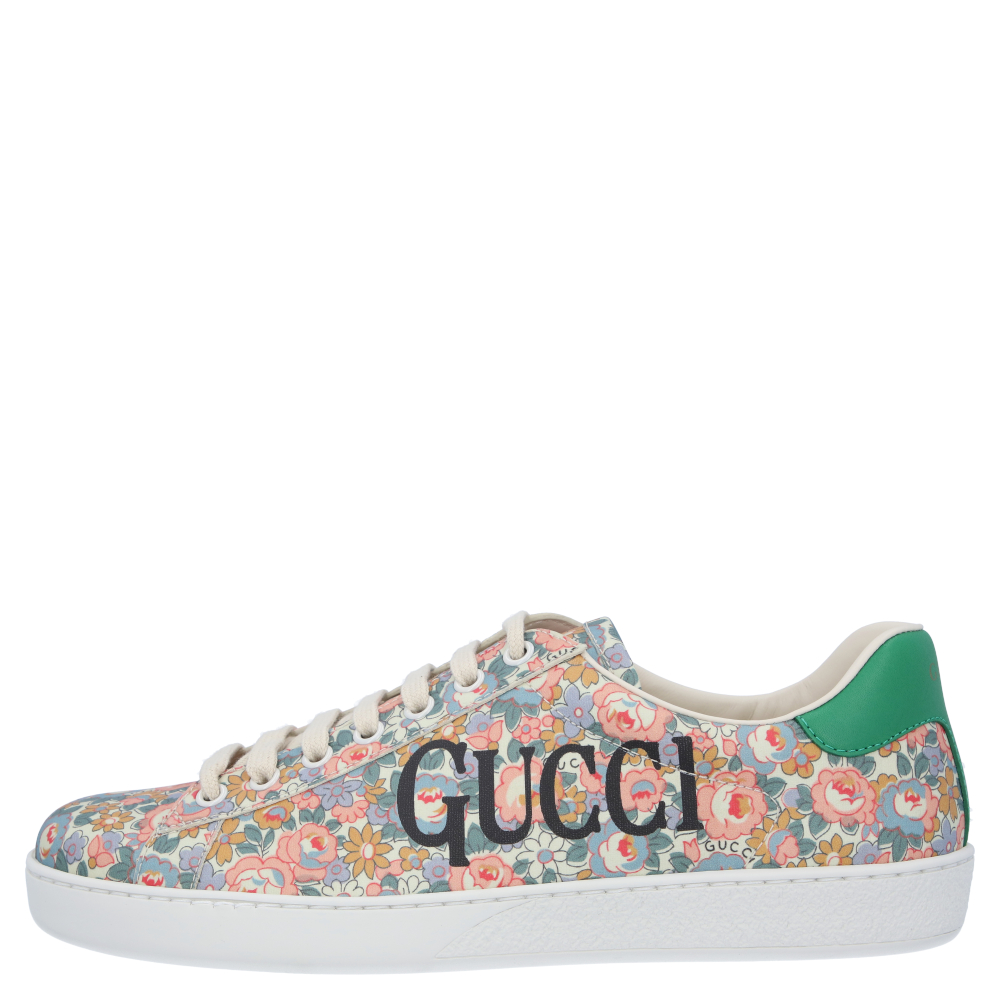 

Gucci Multicolor Ace Gucci Floral Sneakers Size EU