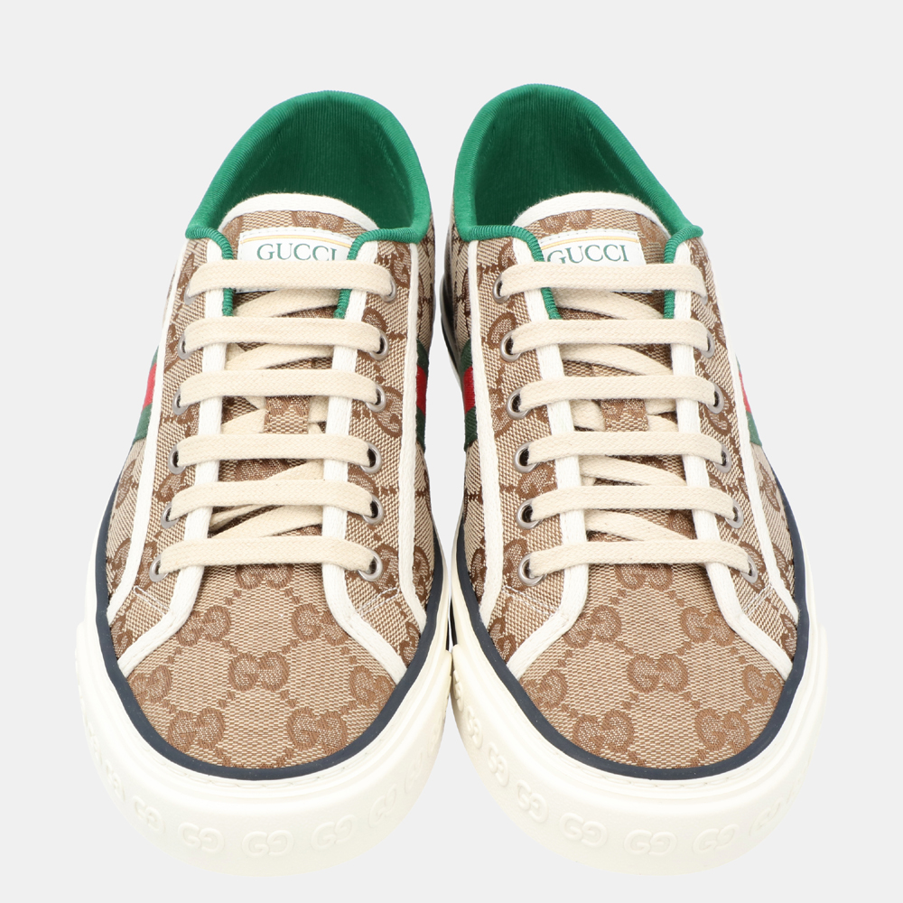 

Gucci Beige/ Ebony Tennis 1977 Sneakers Size UK 5