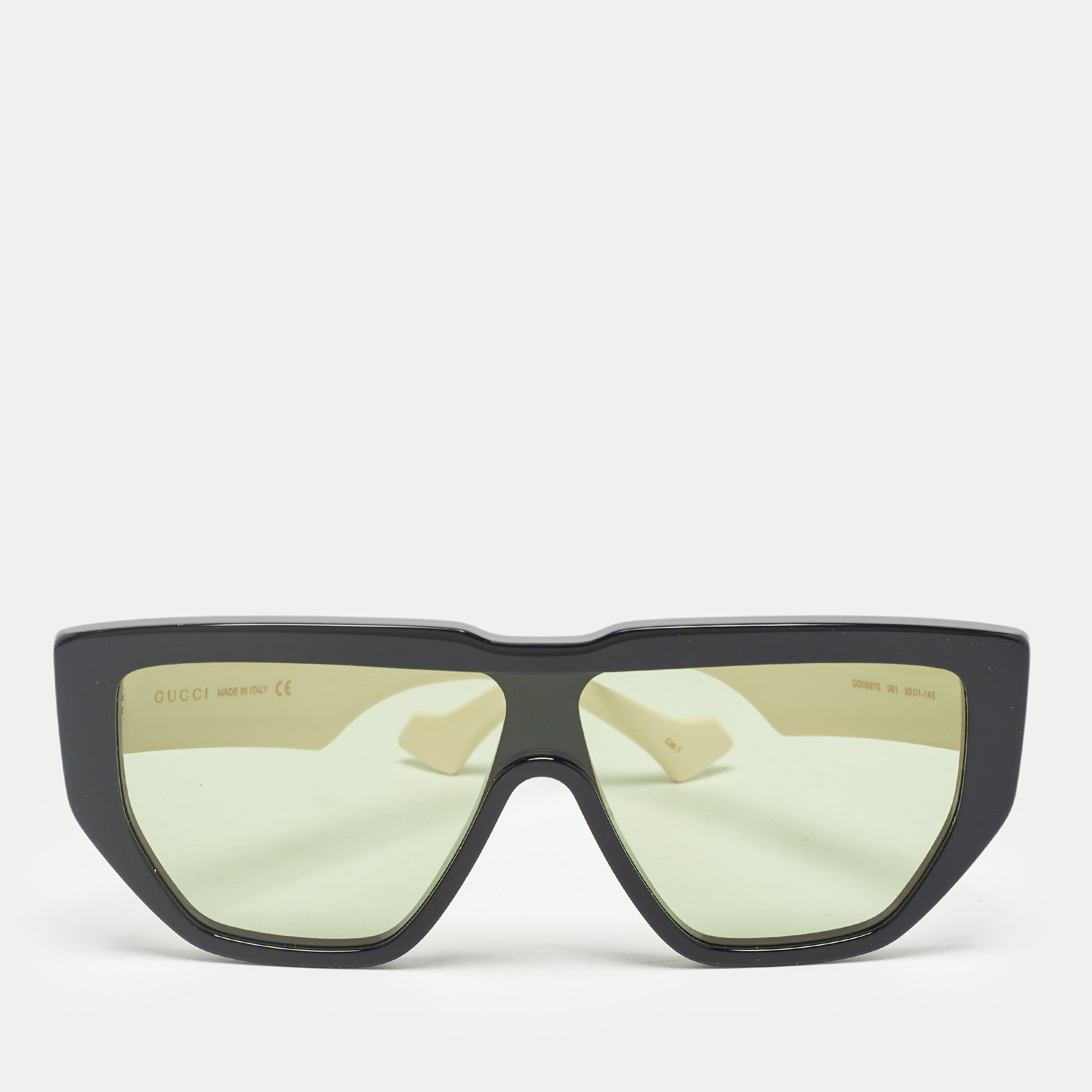 

Gucci Black/Light Green GG0997S Aviator Sunglasses
