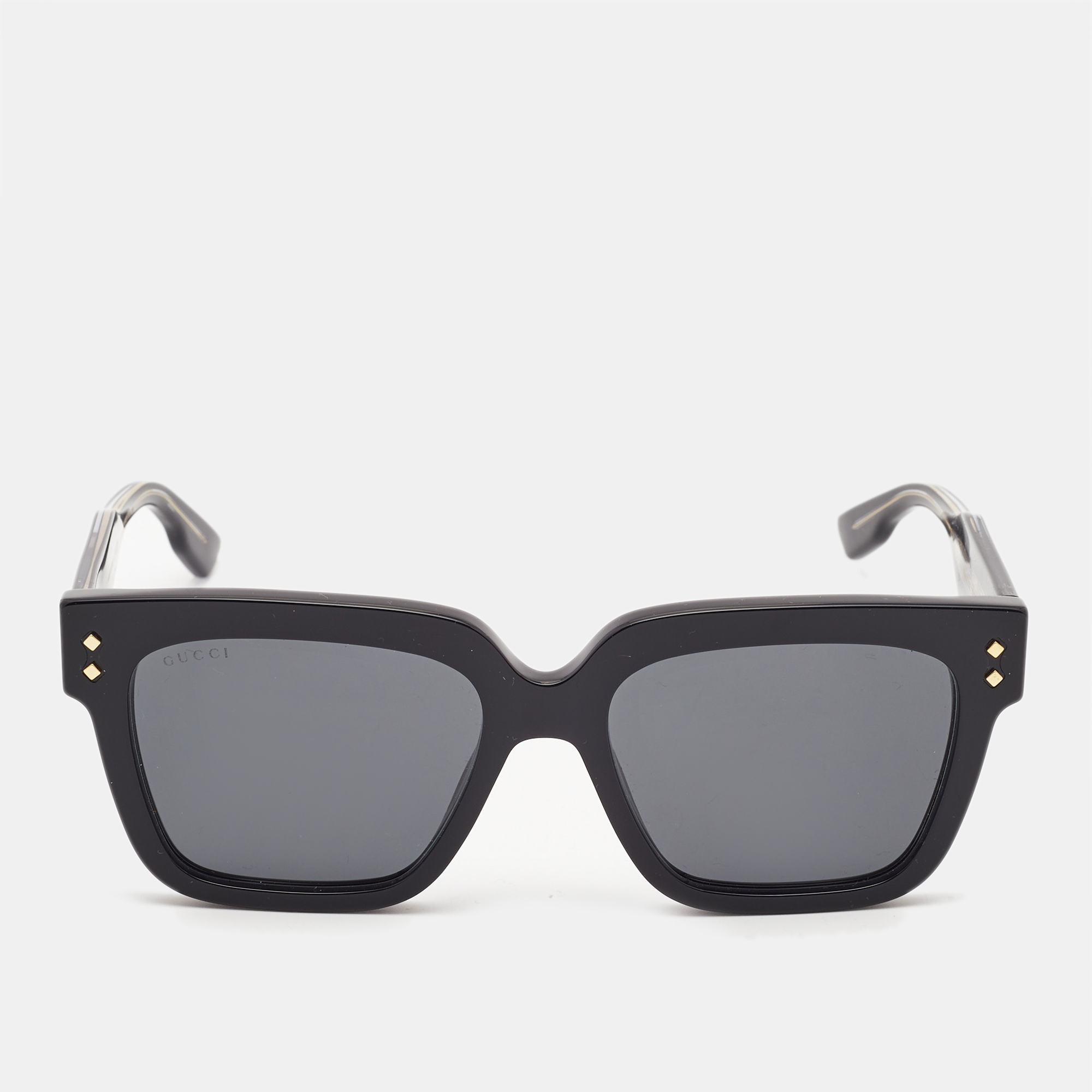 

Gucci Black/Grey GG1084S Rectangle Sunglasses