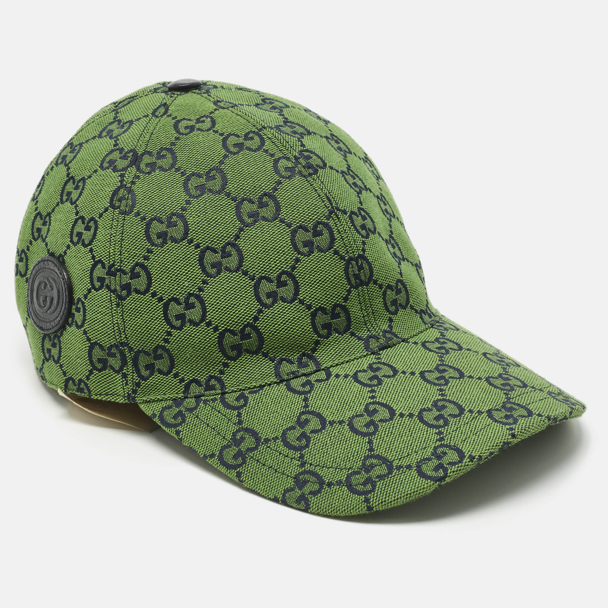 

Gucci Green GG Supreme Canvas Baseball Cap