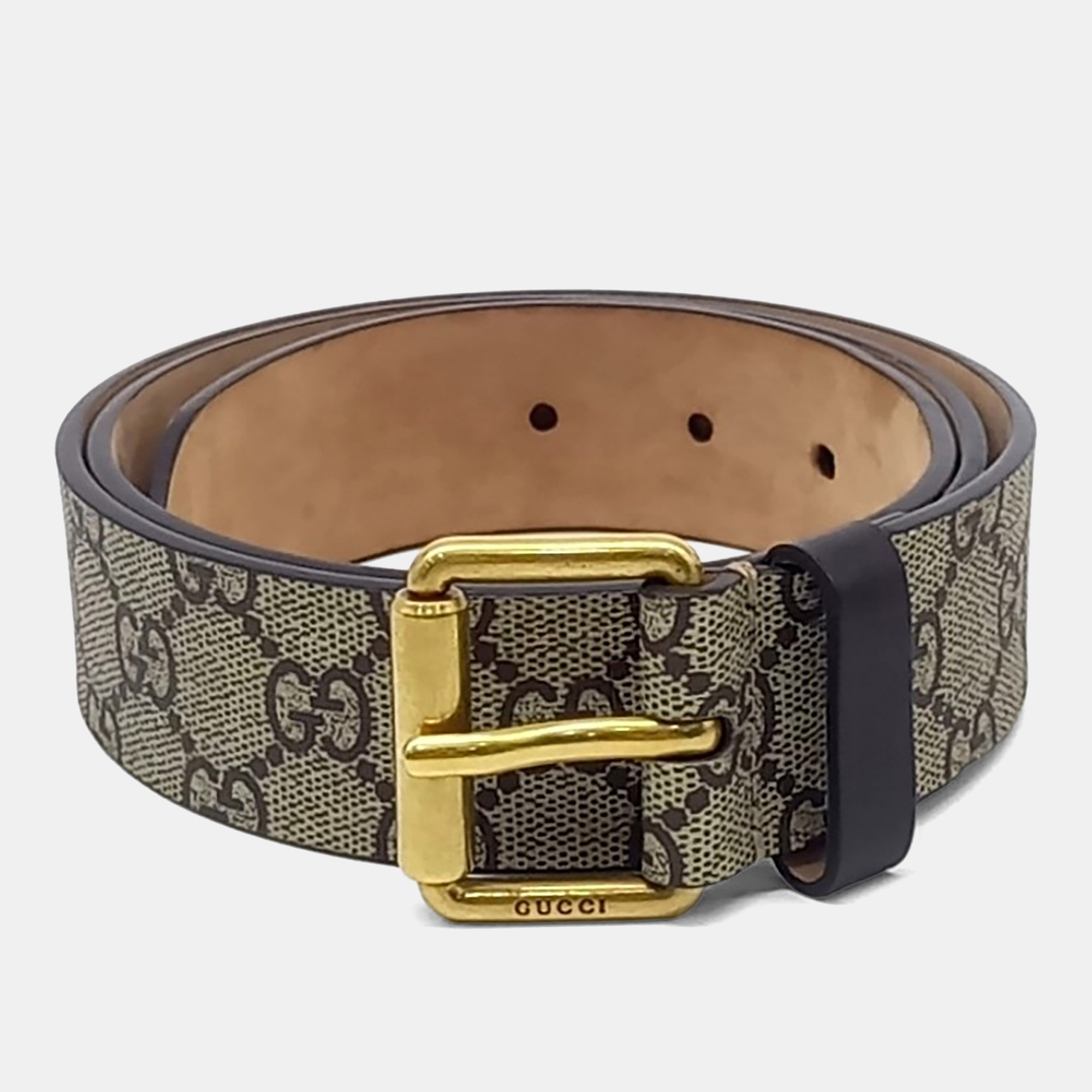

Gucci PVC Beige Snake Belt