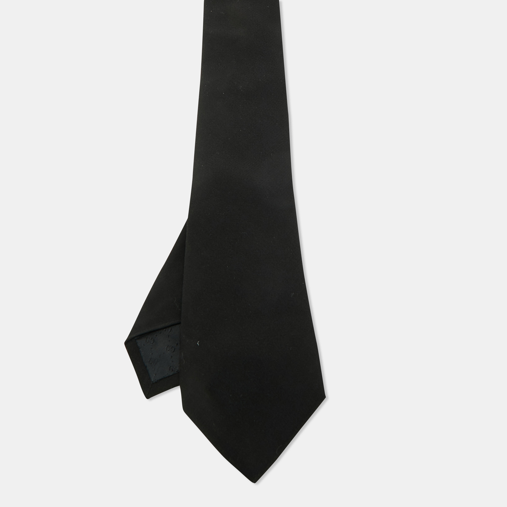 

Gucci Black Chiffon Classic Tie