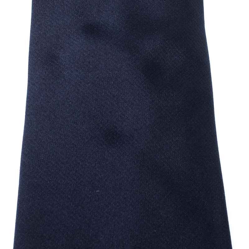 

Gucci Navy Blue Silk Tie