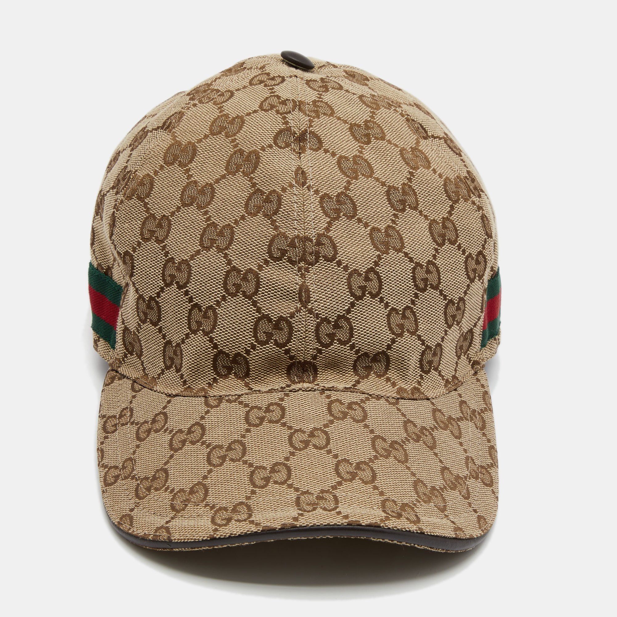 

Gucci Beige GG Canvas Baseball Cap
