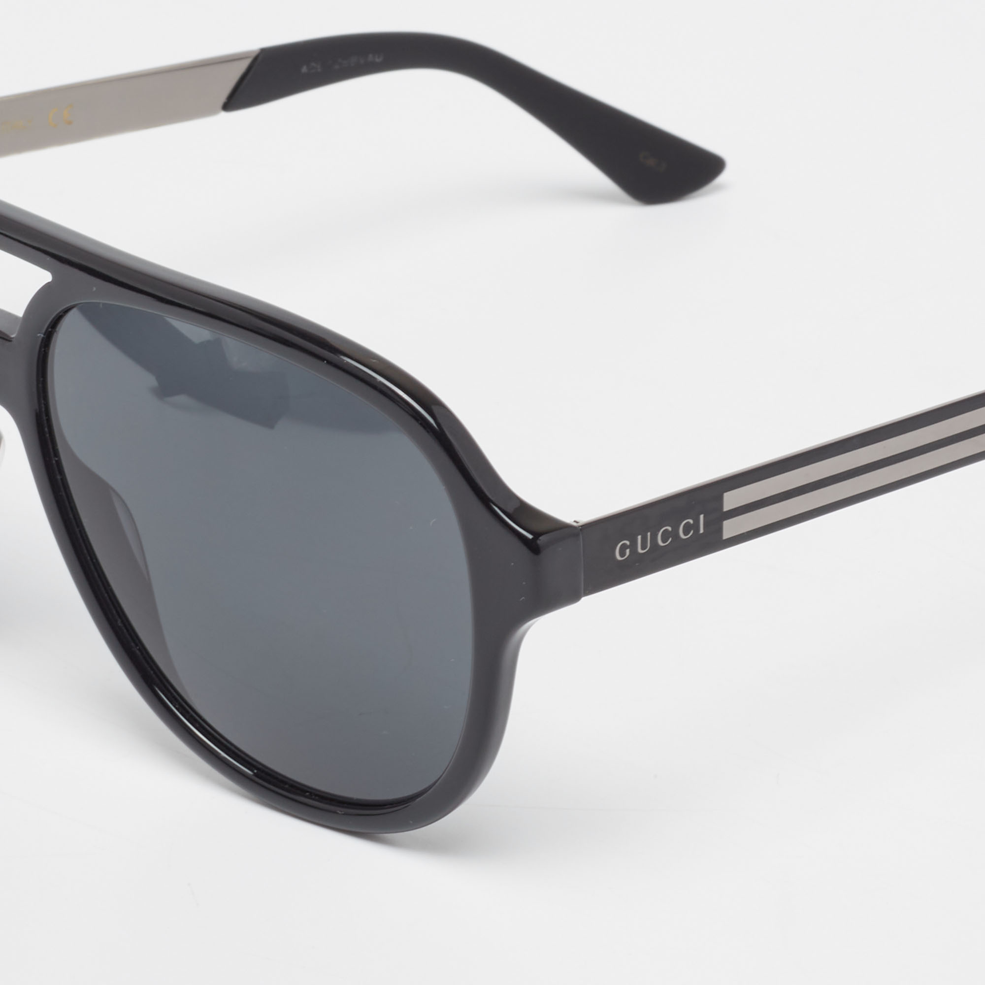 

Gucci Black Gradient GG0688S Aviator Sunglasses