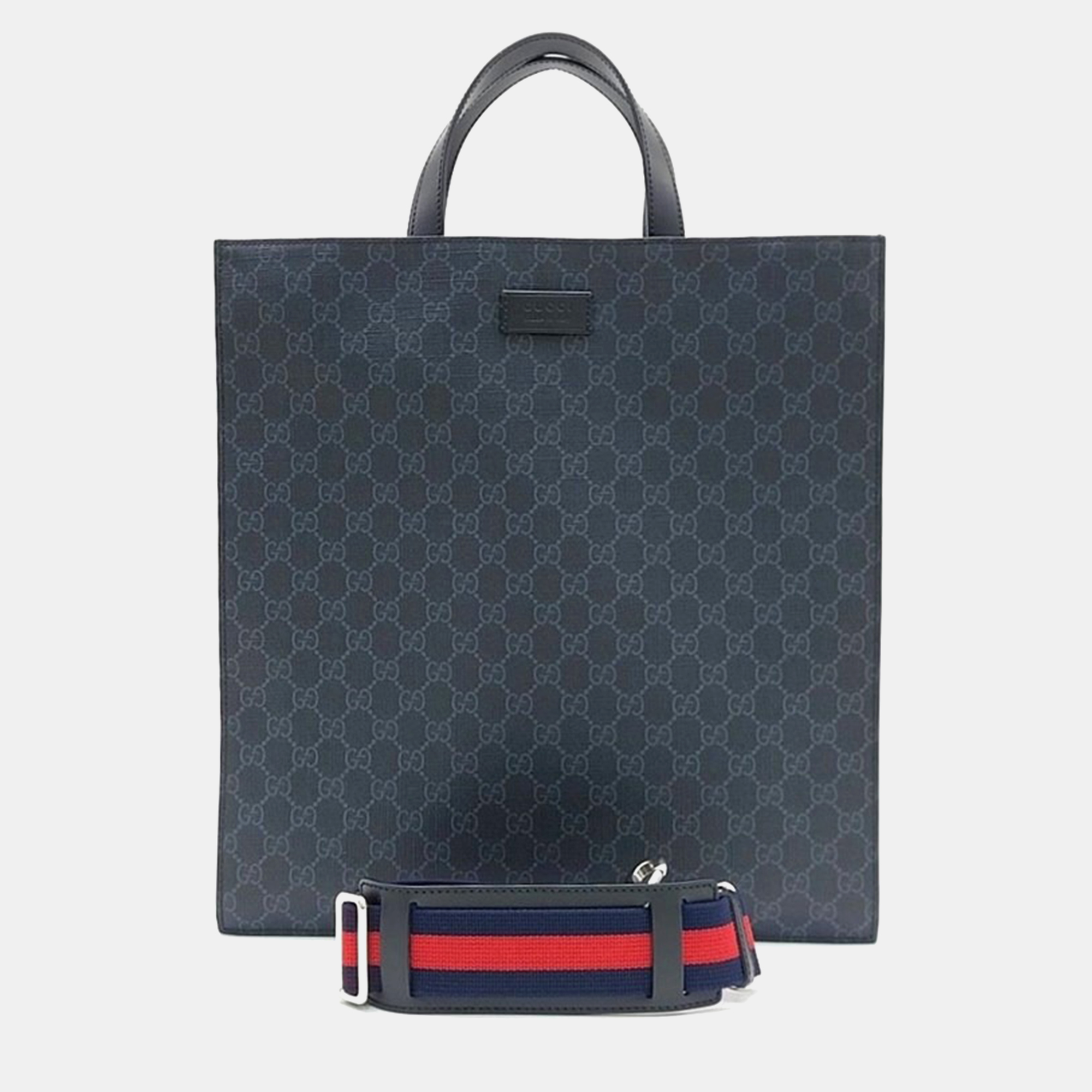 

Gucci Soft GG Supreme Tote Bag, Black