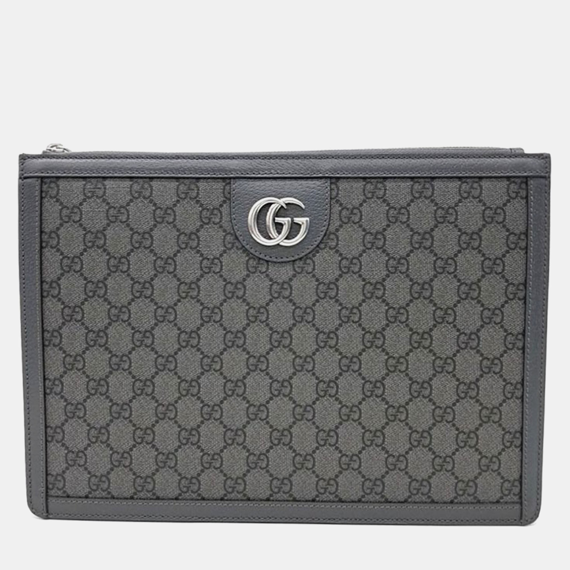 

Gucci Ophidia Portfolio Case, Grey