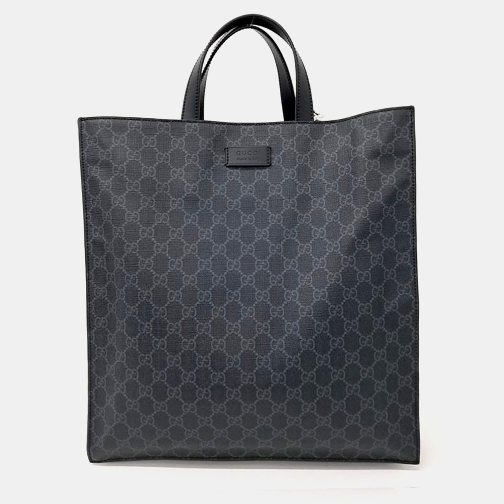 

Gucci Soft GG Supreme Tote Bag, Grey