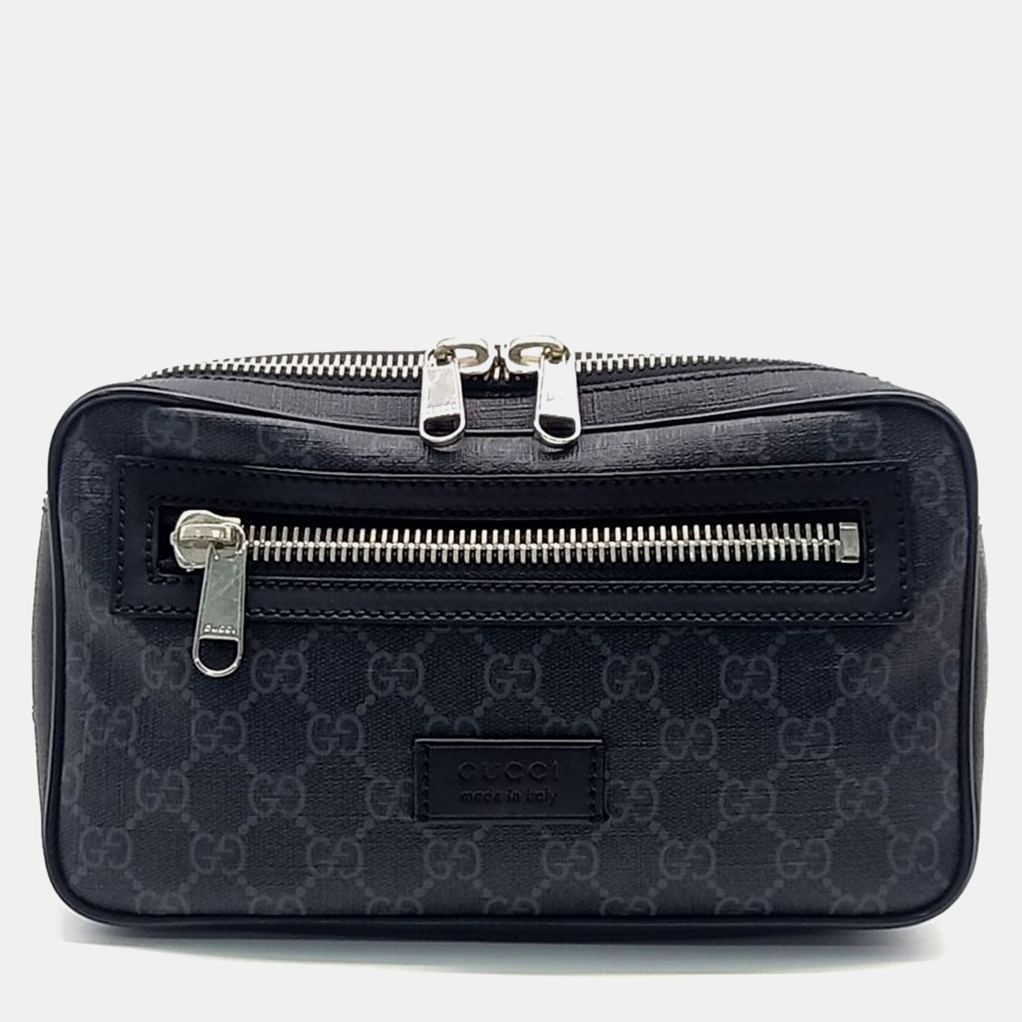 

Gucci Supreme Belt Hip Sack, Black