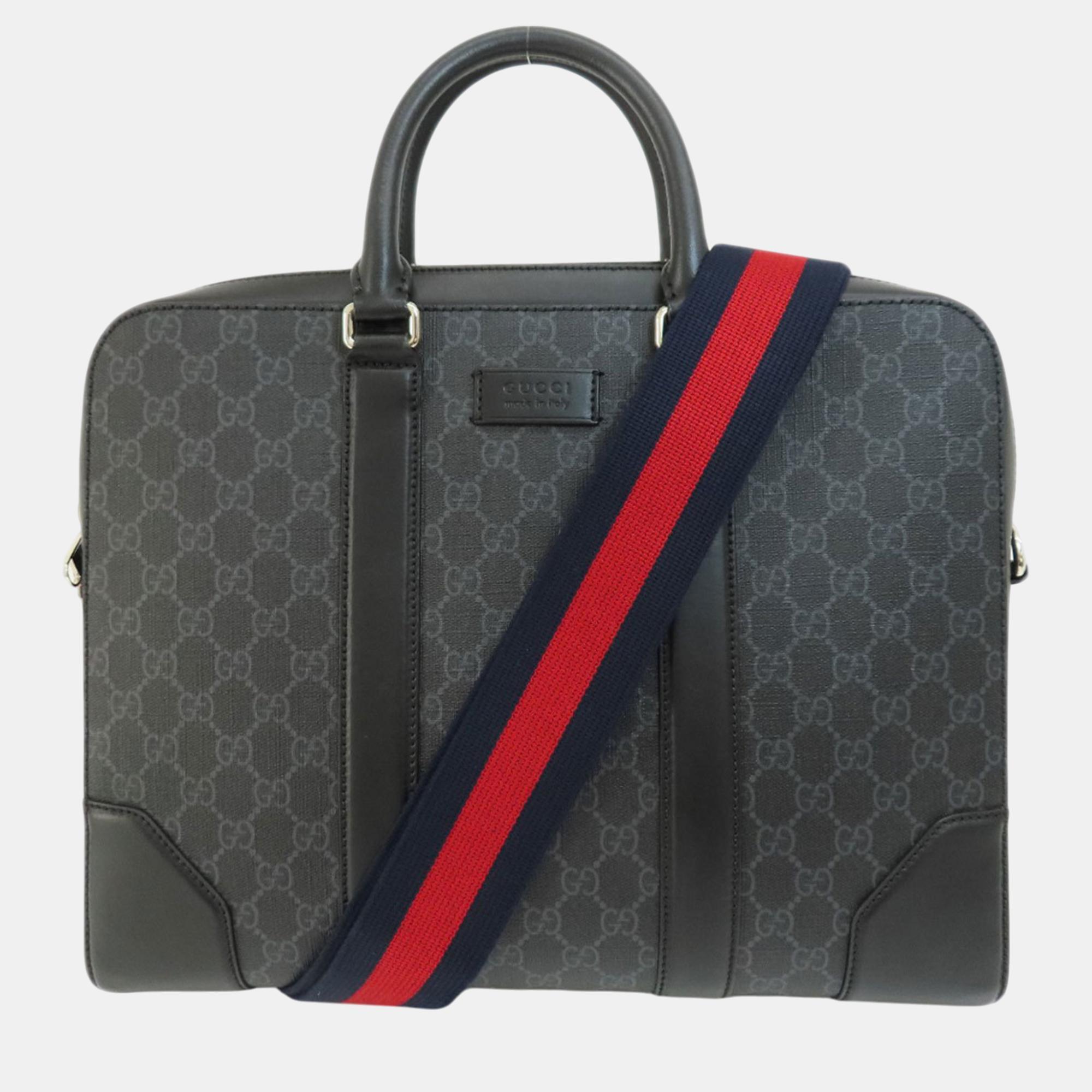 

Gucci PVC GG Bag, Black