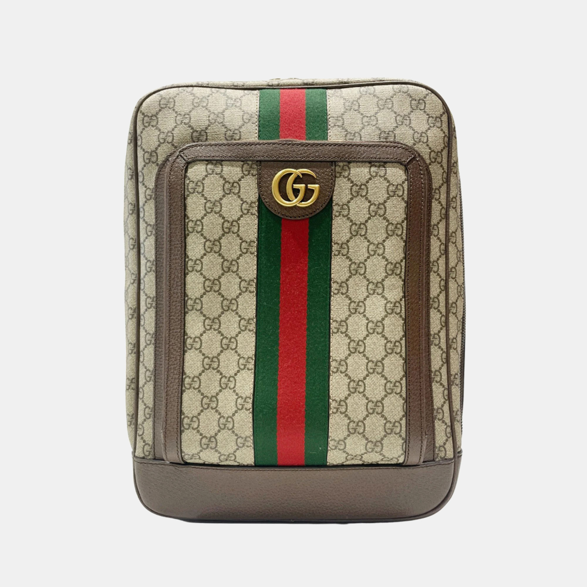 

Gucci Ophidia Gg Medium Fabyy Backpack, Beige