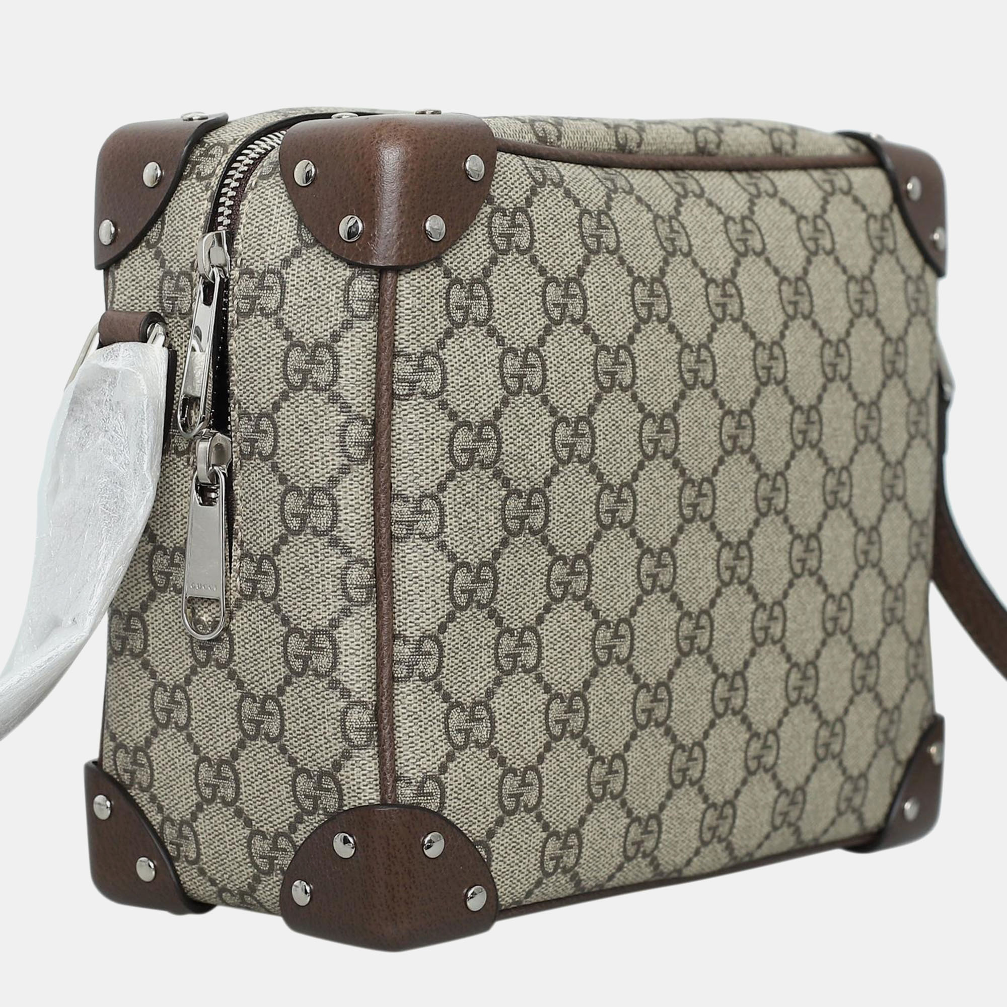 Gucci GG Supreme Soft Trunk Messenger Bag 4