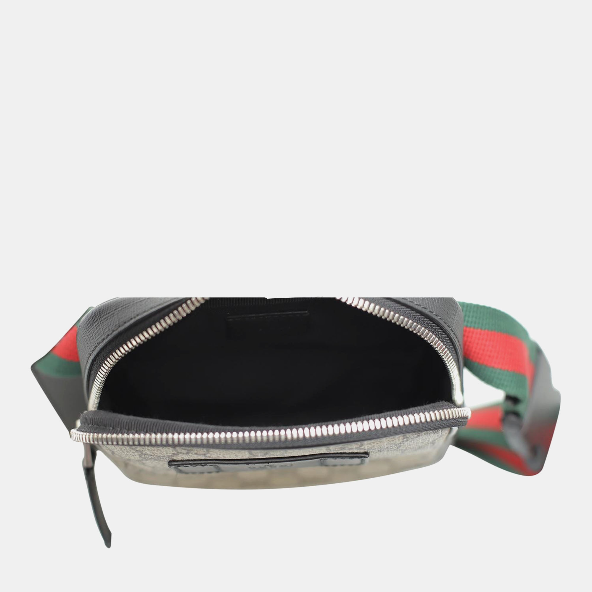 Gucci GG Supreme Double Pocket Belt Bag 6