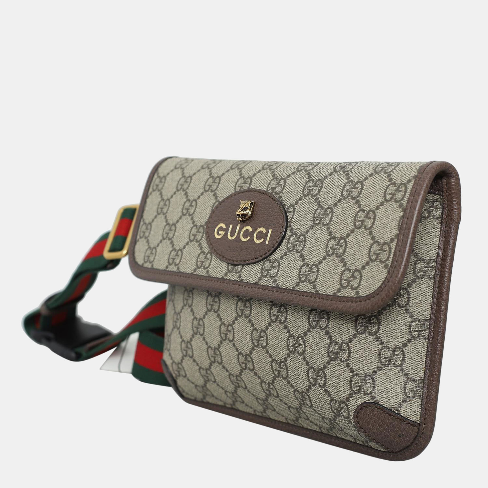 Gucci GG Supreme Neo Vintage Web Belt Bag 