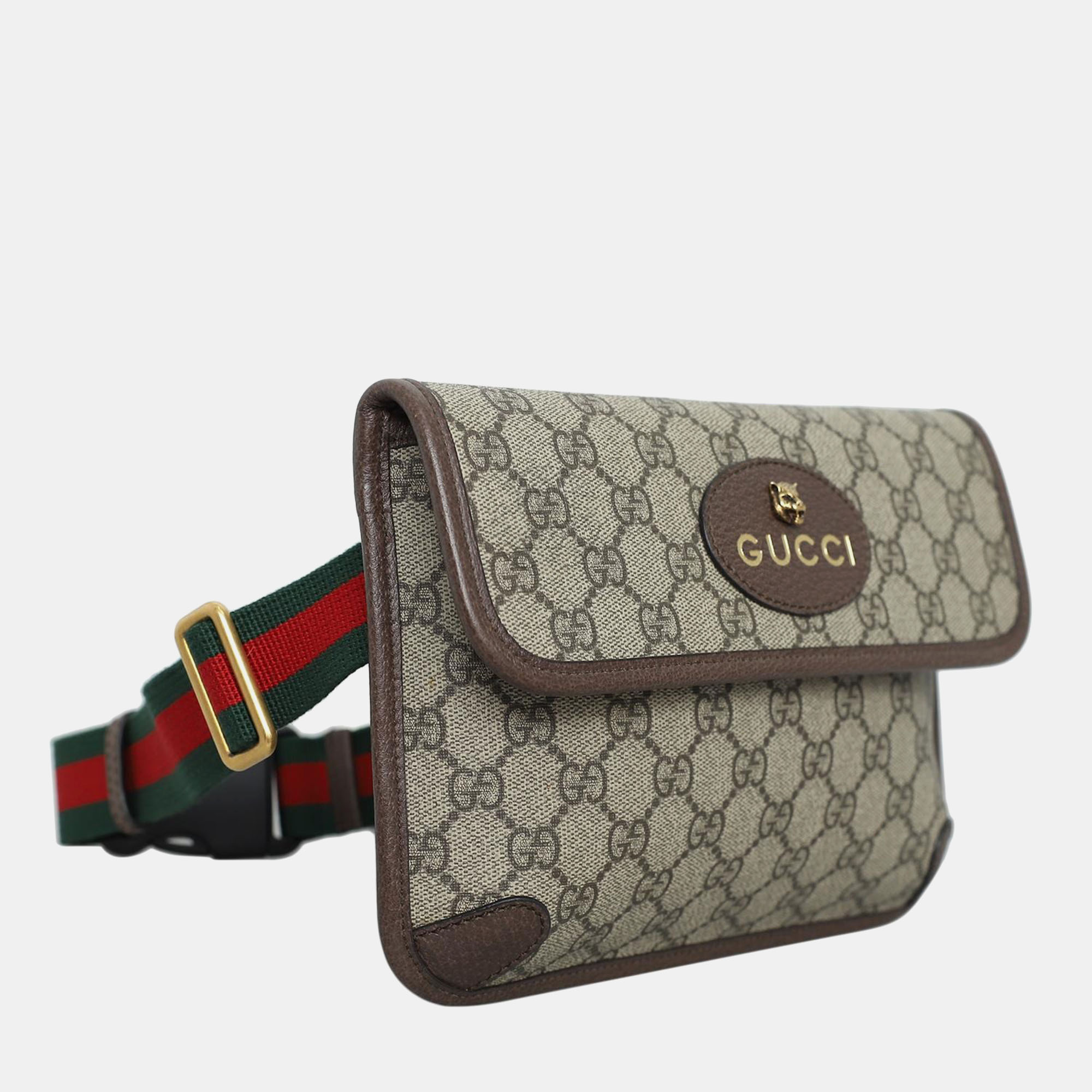 Gucci GG Supreme Neo Vintage Web Belt Bag 