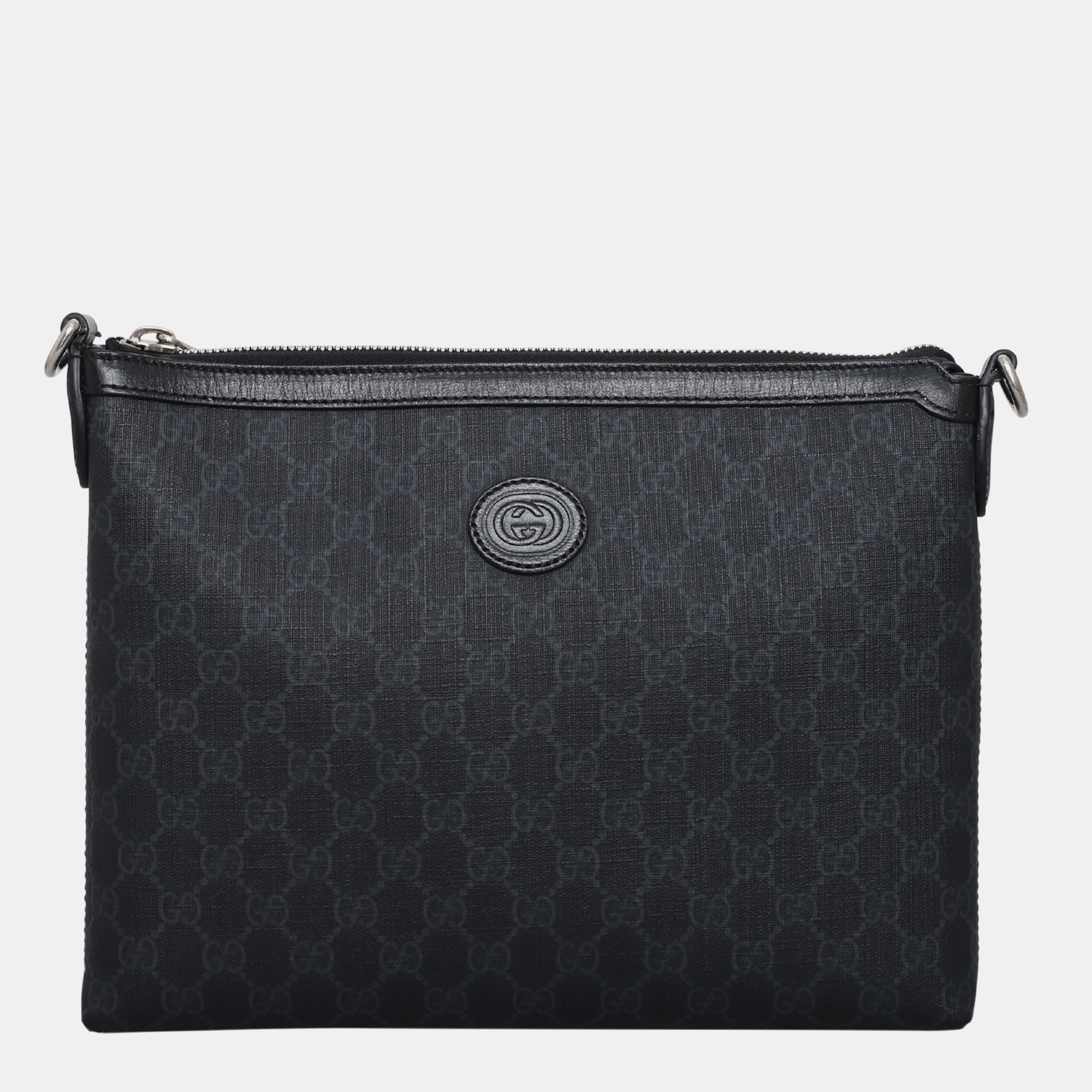 

Gucci GG Supreme Messenger Bag, Black